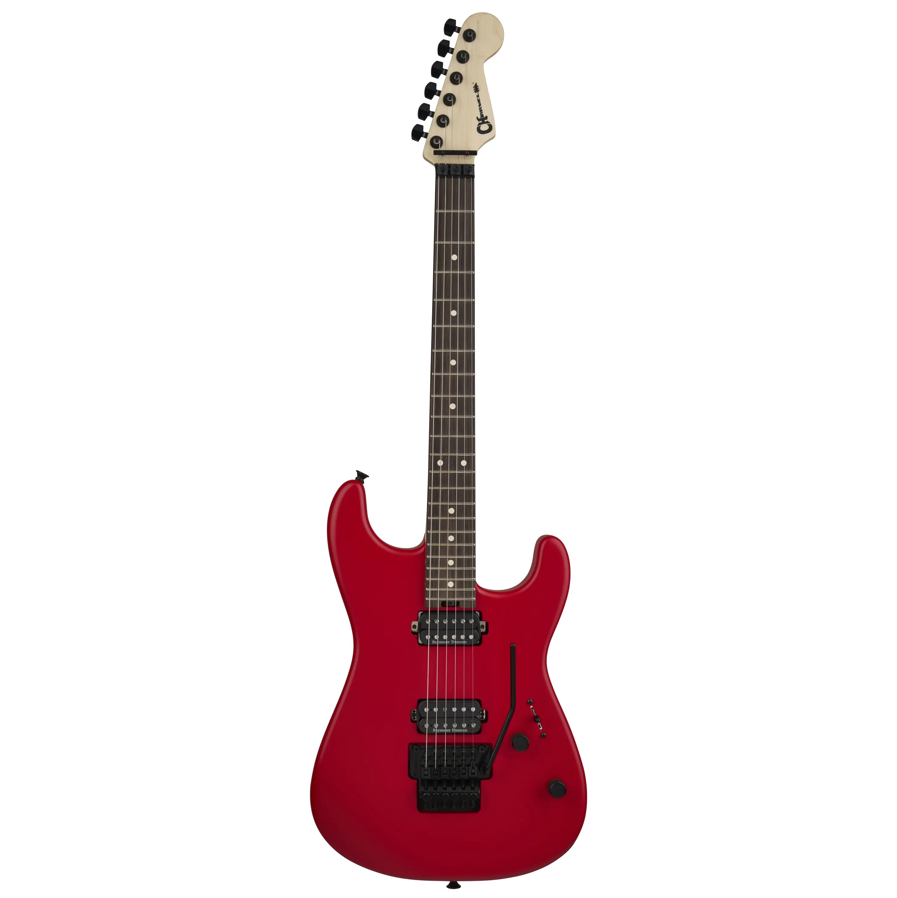 Charvel Pro-Mod San Dimas Style 1 HH FR RW Satin Ferrari Red 3