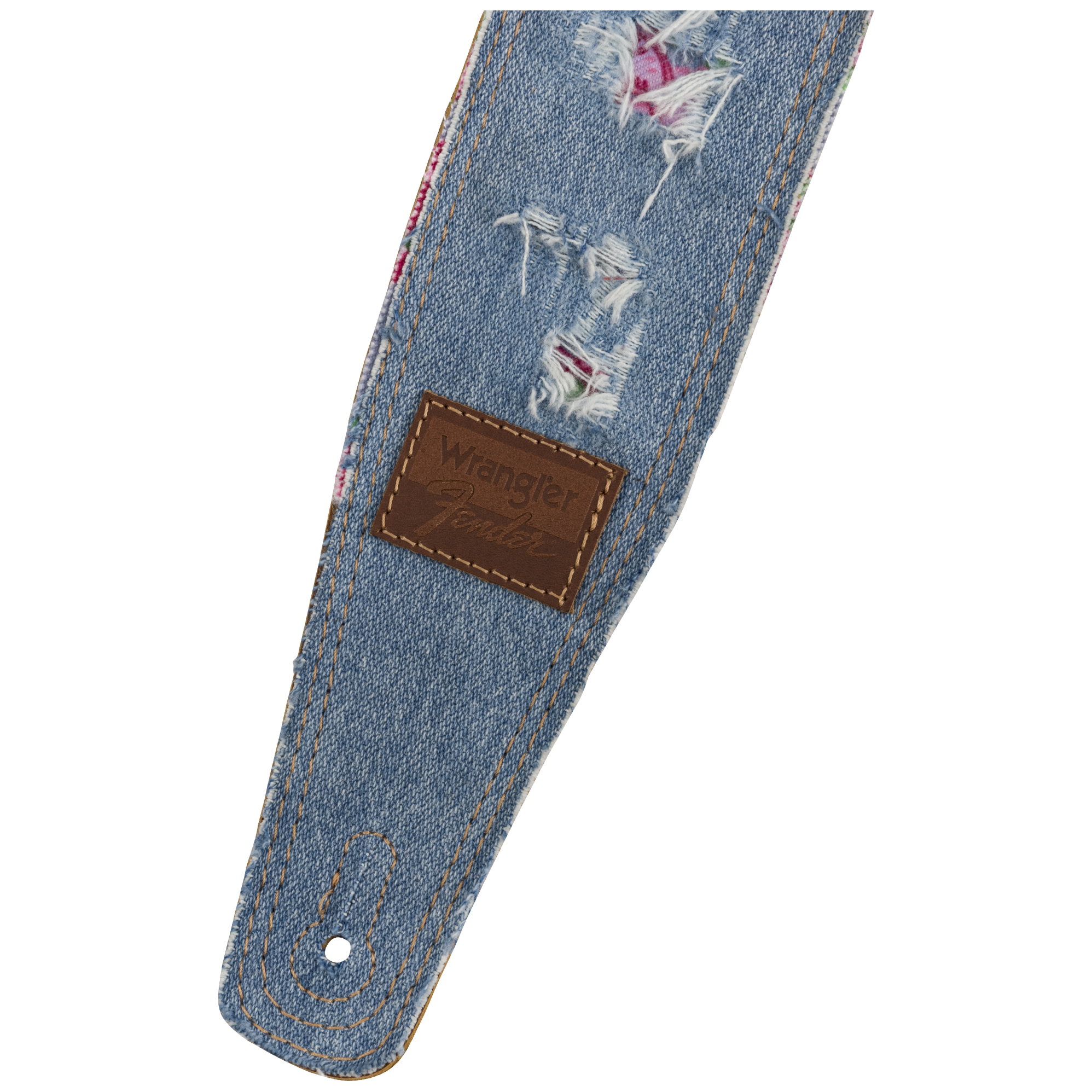 Fender Wrangler Ripped Denim Strap Indigo 1