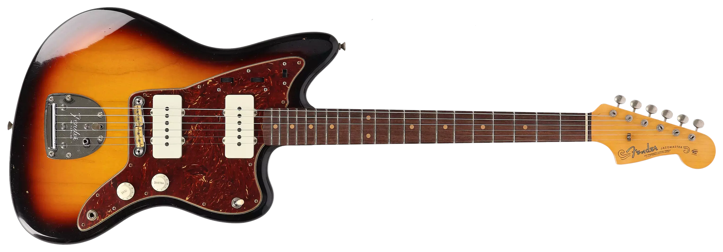 Fender Custom Shop 1962 Jazzmaster Journeyman Relic Aged 3-Color Sunburst 1