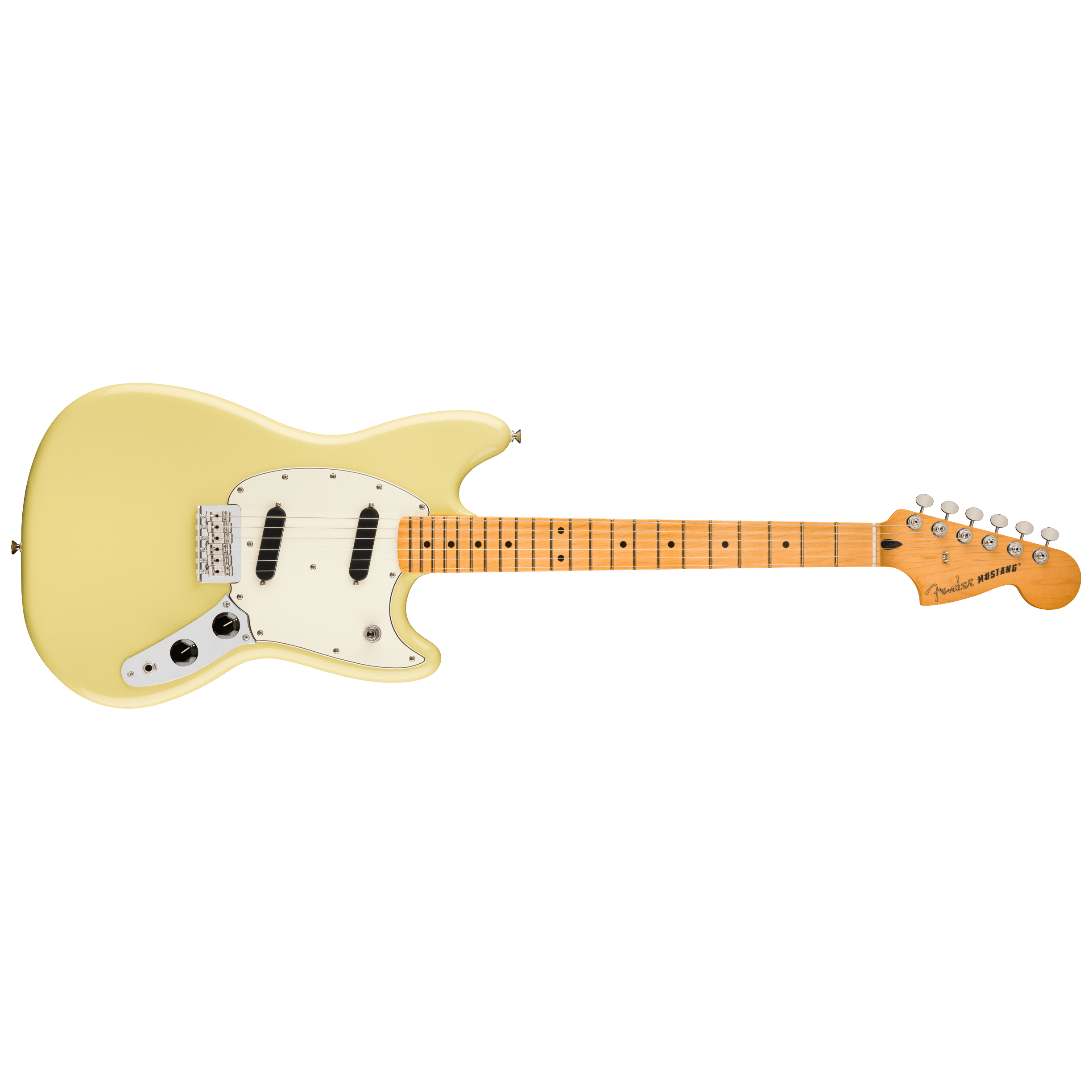 Fender Player II Mustang MN Hialeah Yellow 7