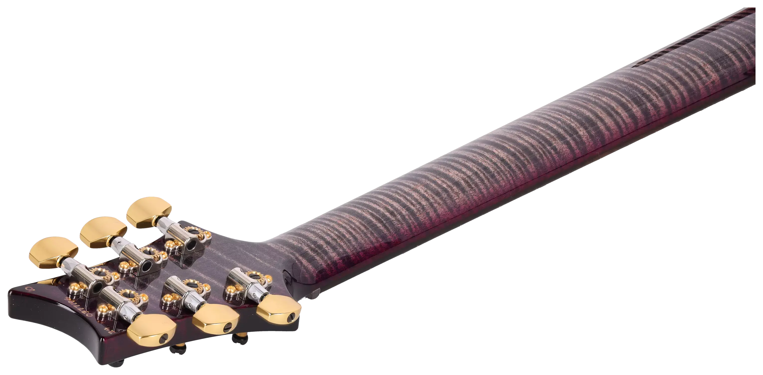 PRS Custom 24 Wood Library 10 Top Charcoal Purple Burst session Select #0377196 15