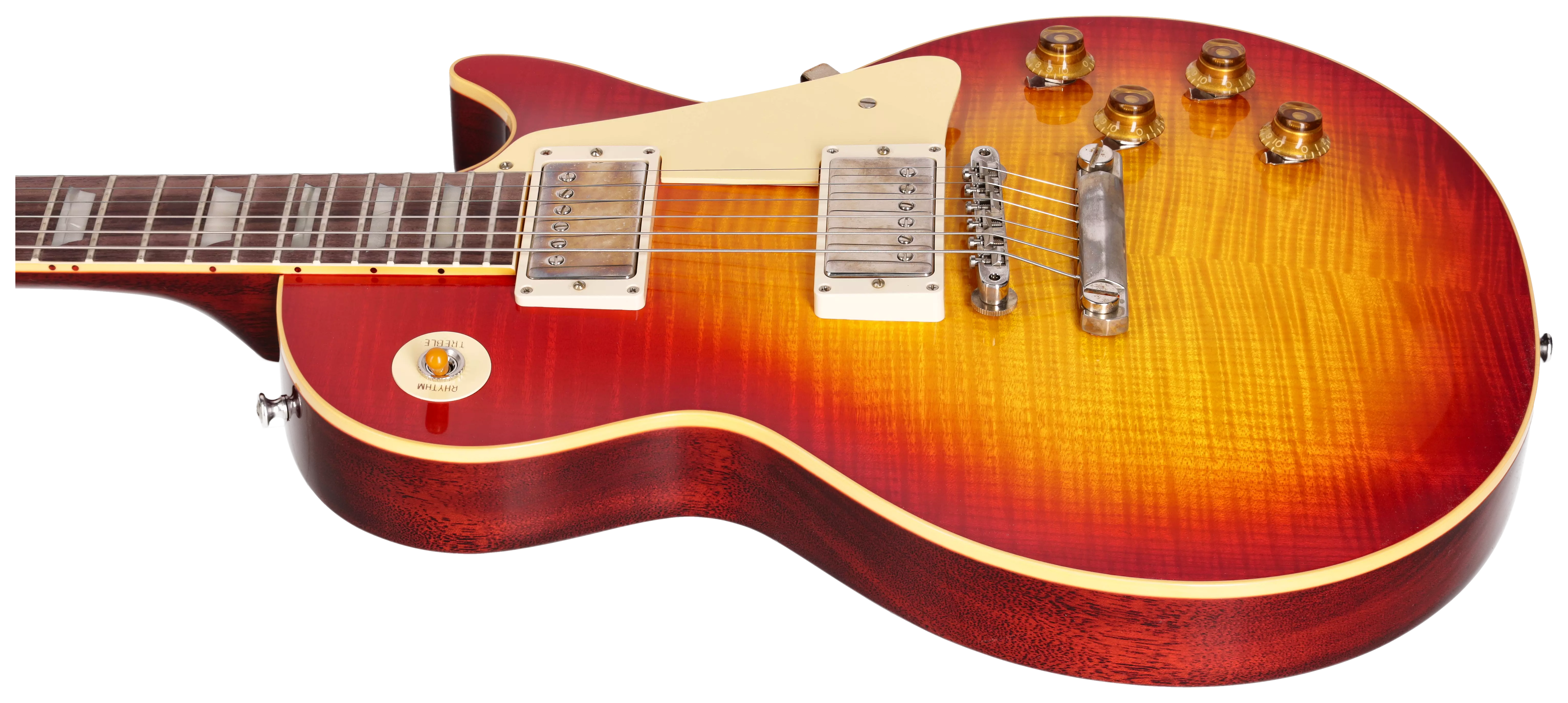 Gibson 1959 Les Paul Standard Reissue VOS Washed Cherry Sunburst #1 6