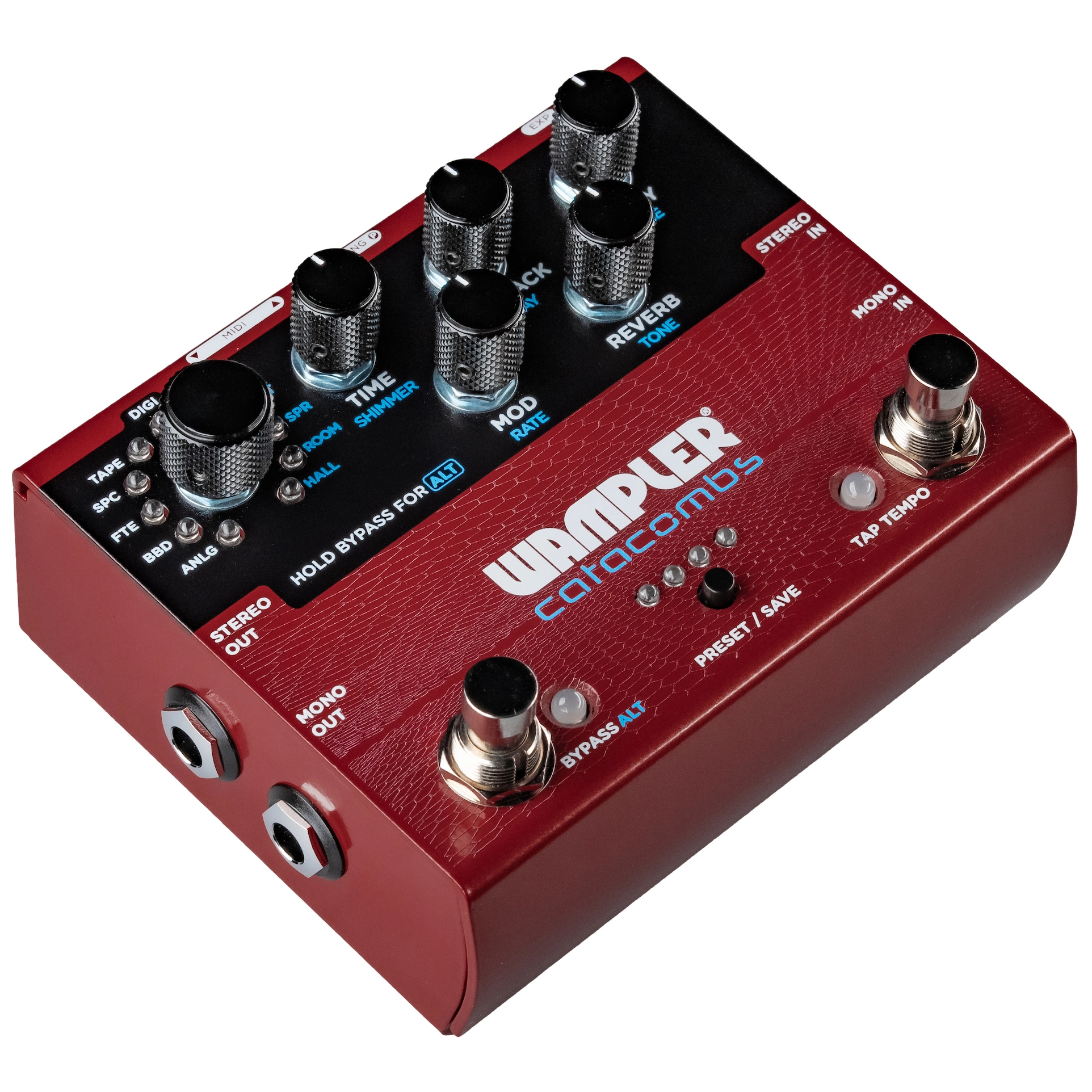 Wampler Catacombs Reverb and Delay Pedal 2