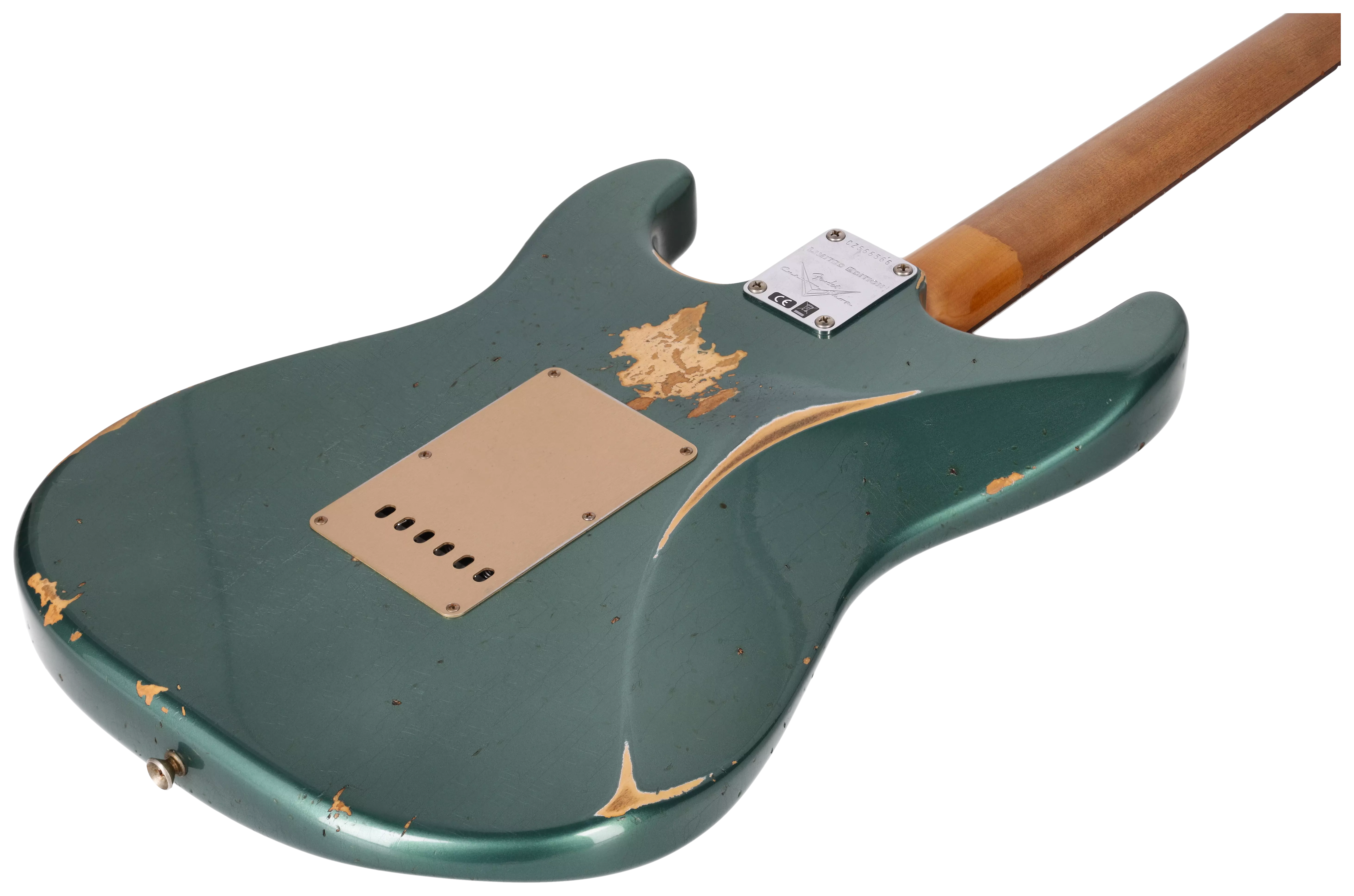 Fender Custom Shop 1959 Stratocaster RW Roasted Heavy Relic Aged Sherwood Green Metallic #2 8