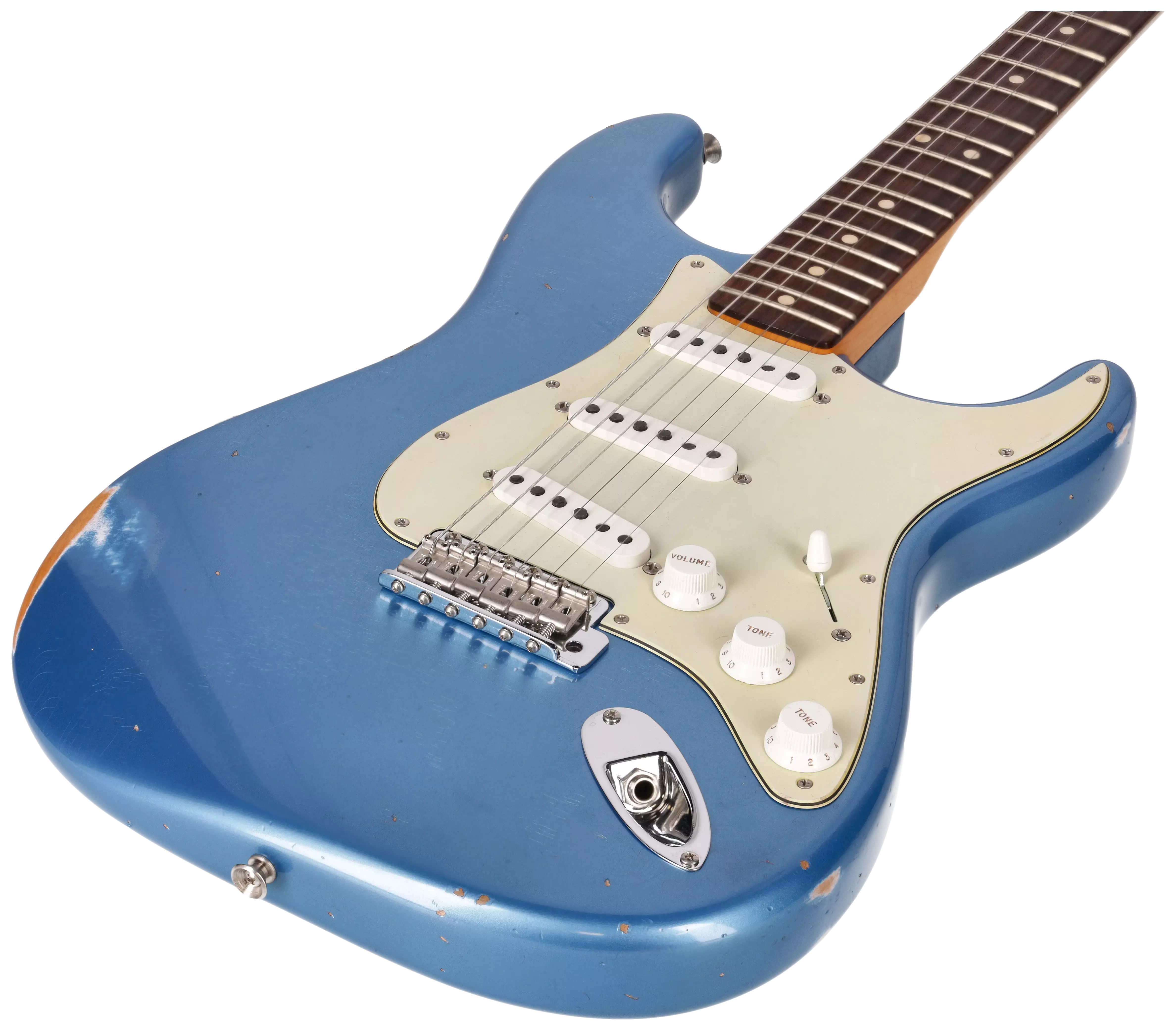 Fender Custom Shop 1963 Stratocaster Relic Aged Lake Placid Blue Metallic #2 5