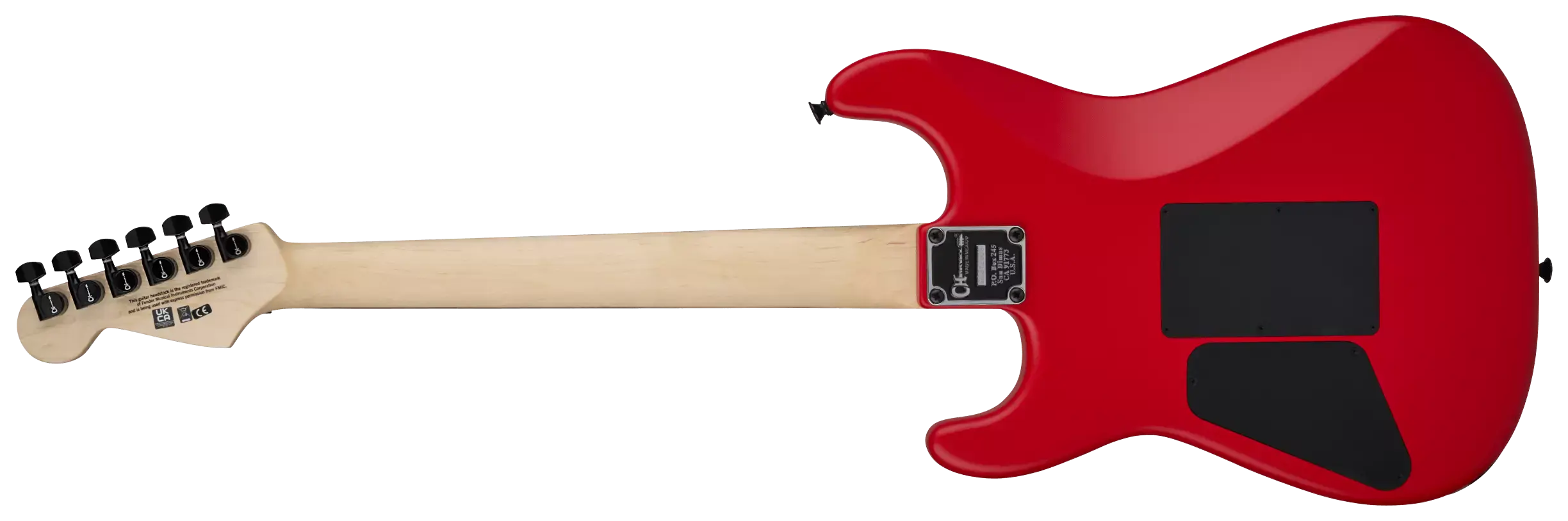 Charvel Pro-Mod San Dimas Style 1 HH FR RW Satin Ferrari Red 6