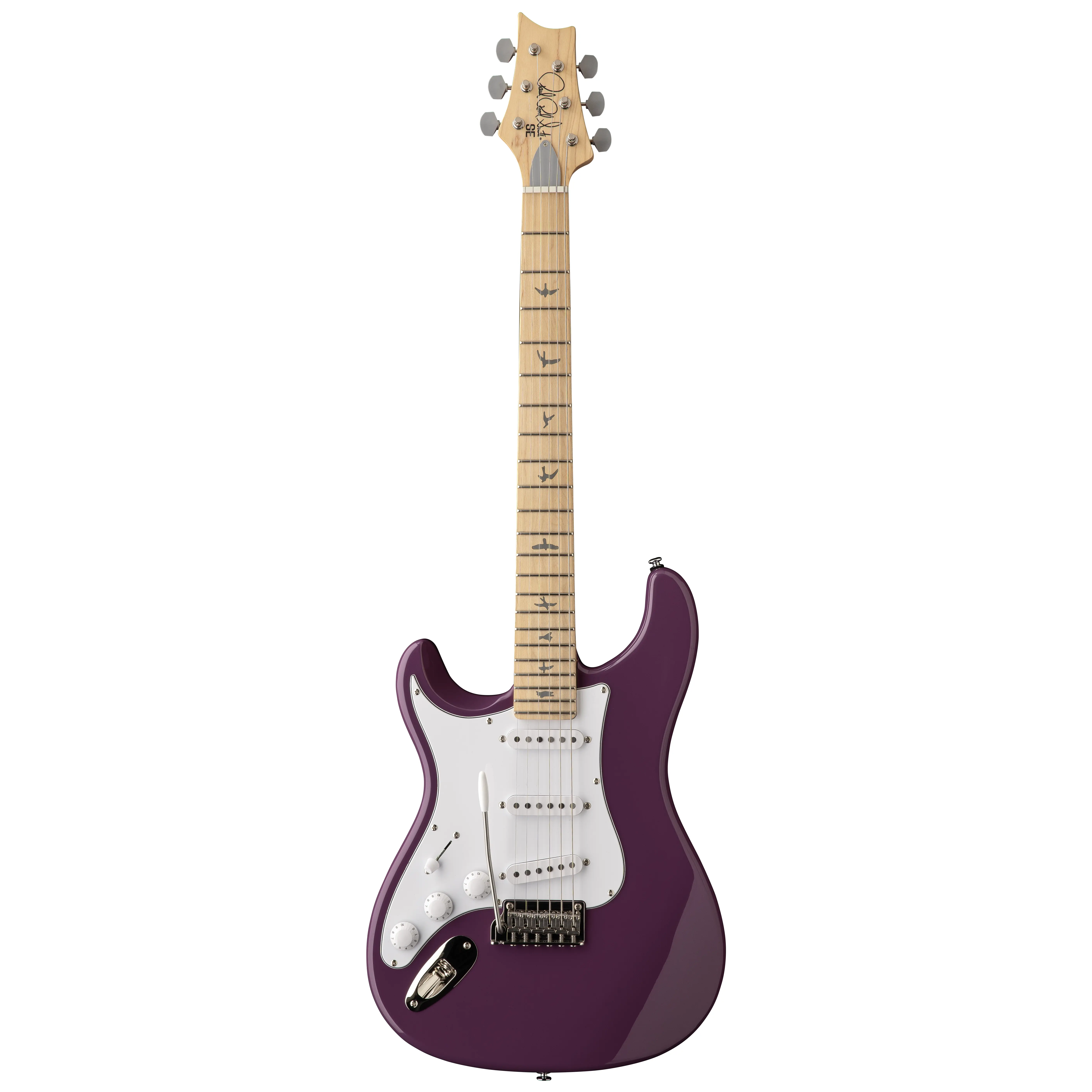 PRS SE Silver Sky Lefty MN Summit Purple