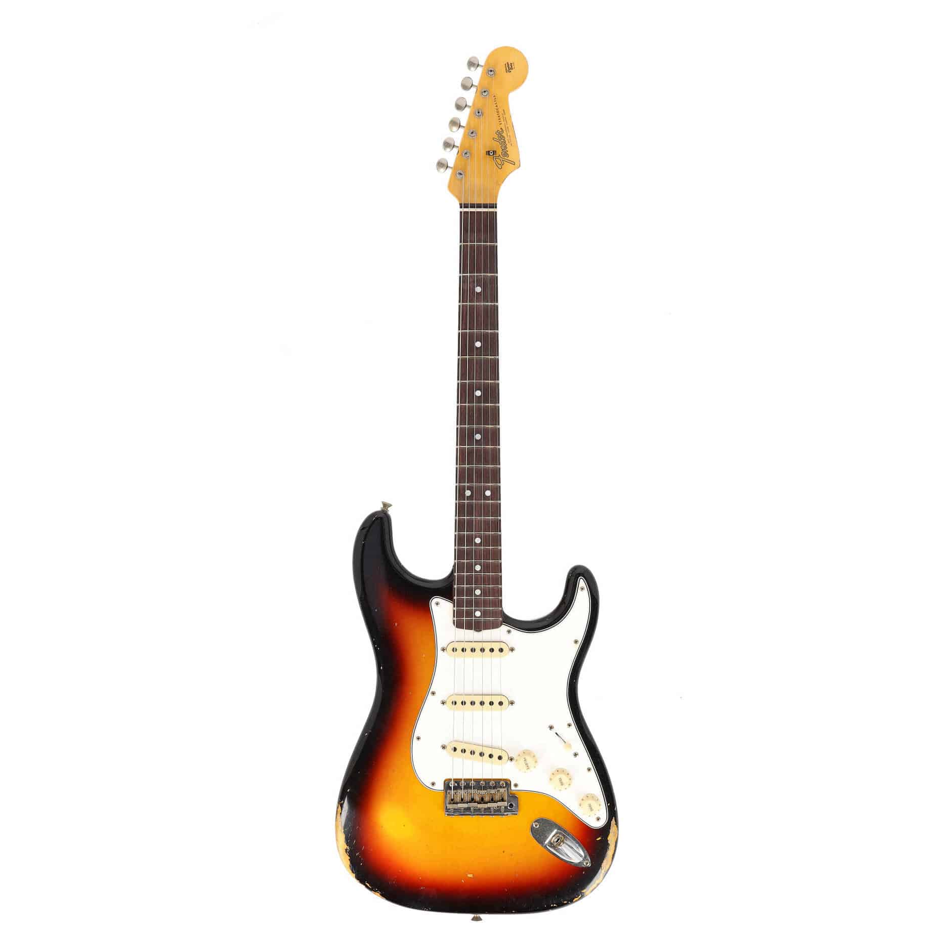 Fender LTD Custom Shop Late 64 Stratocaster Relic Target 3-Color Sunburst