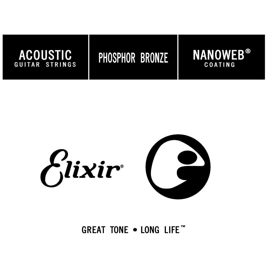 Elixir Einzelsaite 056 Nanoweb Phosphor Bronze