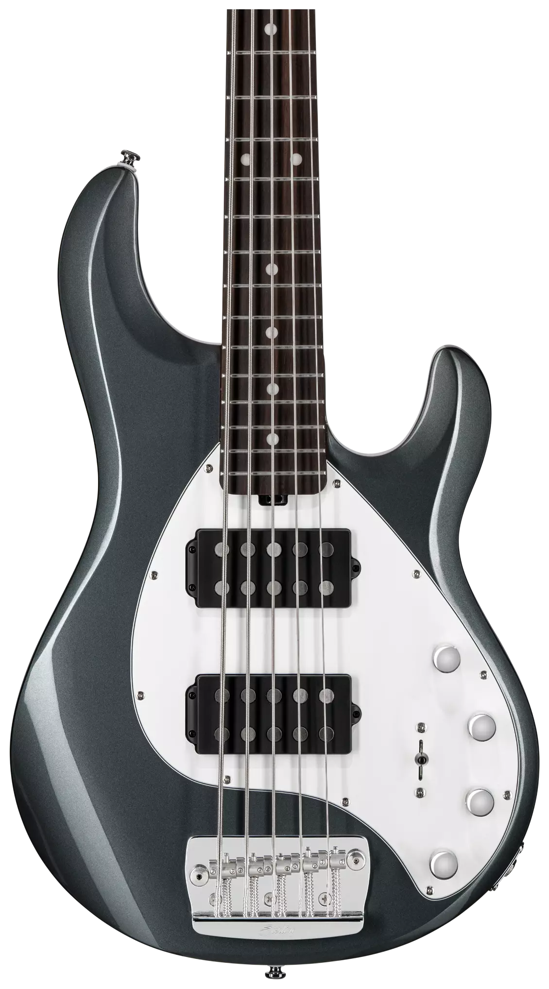 Sterling by Music Man StingRay RAY35HH Charcoal Frost 2