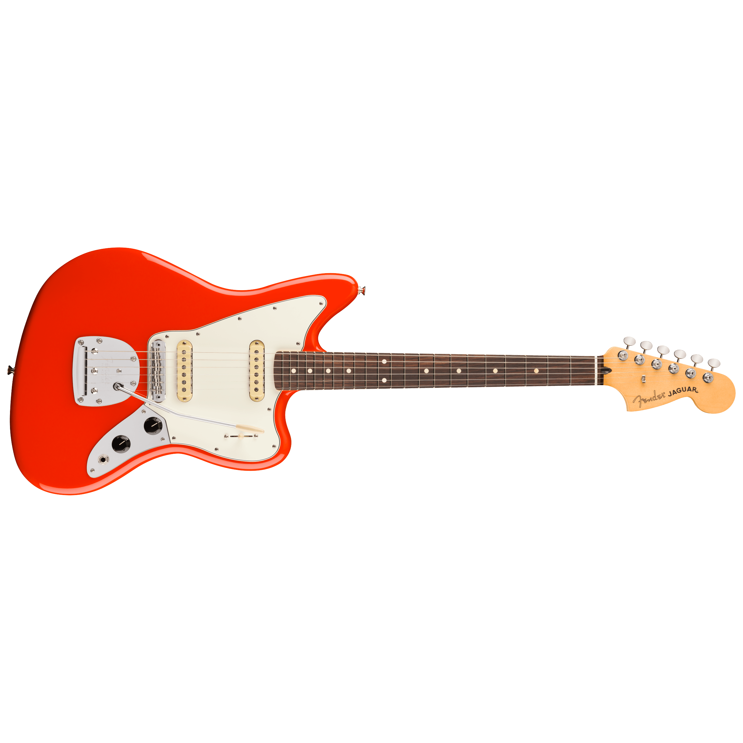 Fender Player II Jaguar RW Coral Red 5