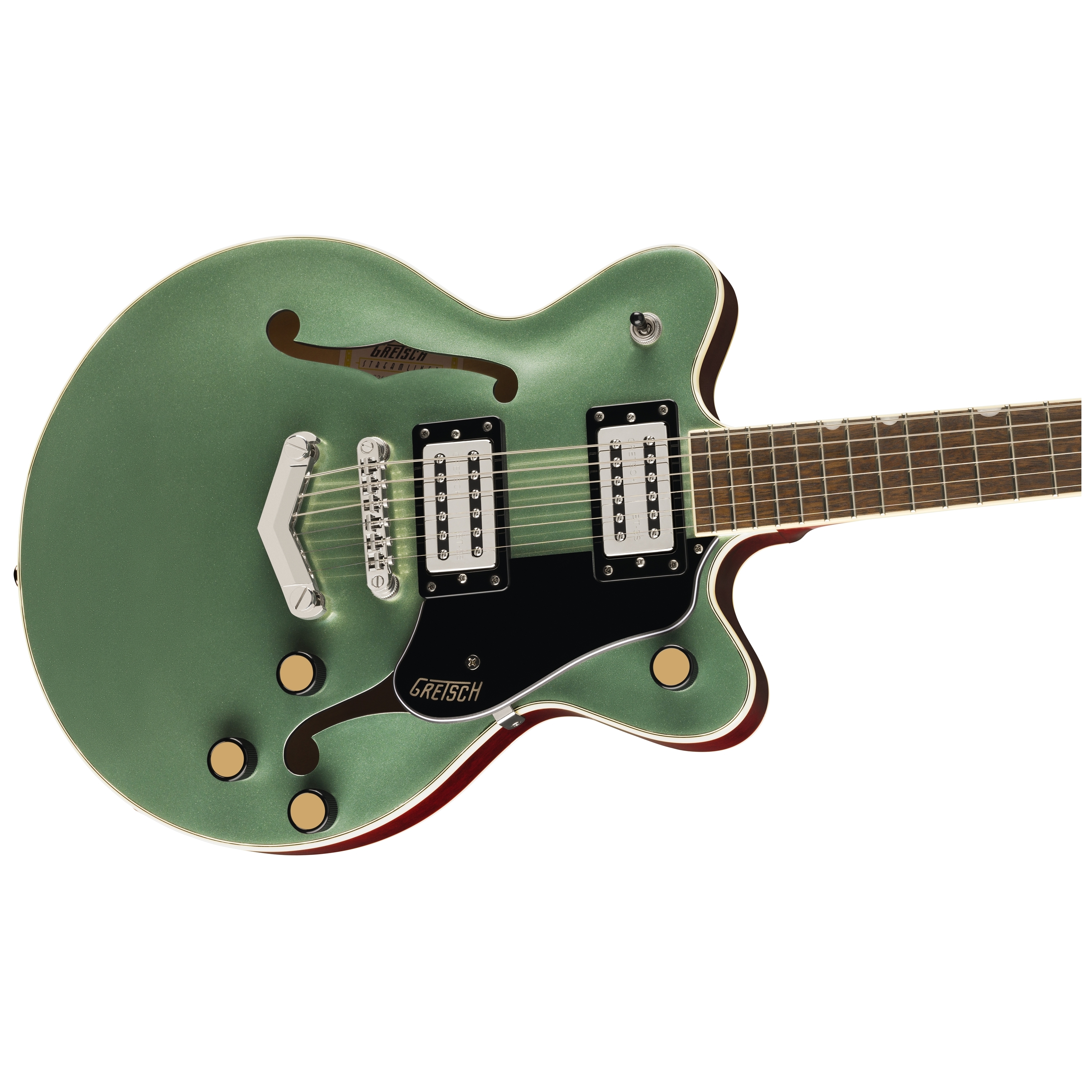 Gretsch G2622 Streamliner CB DC STL OLV 2