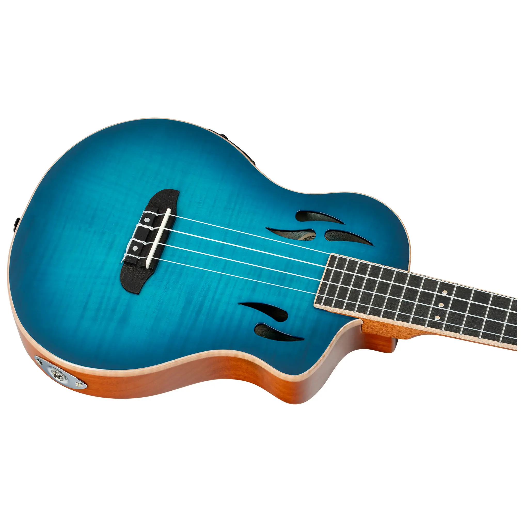 Ortega TourPlayer RTPX-U-FMA Tenor Blue FM 2