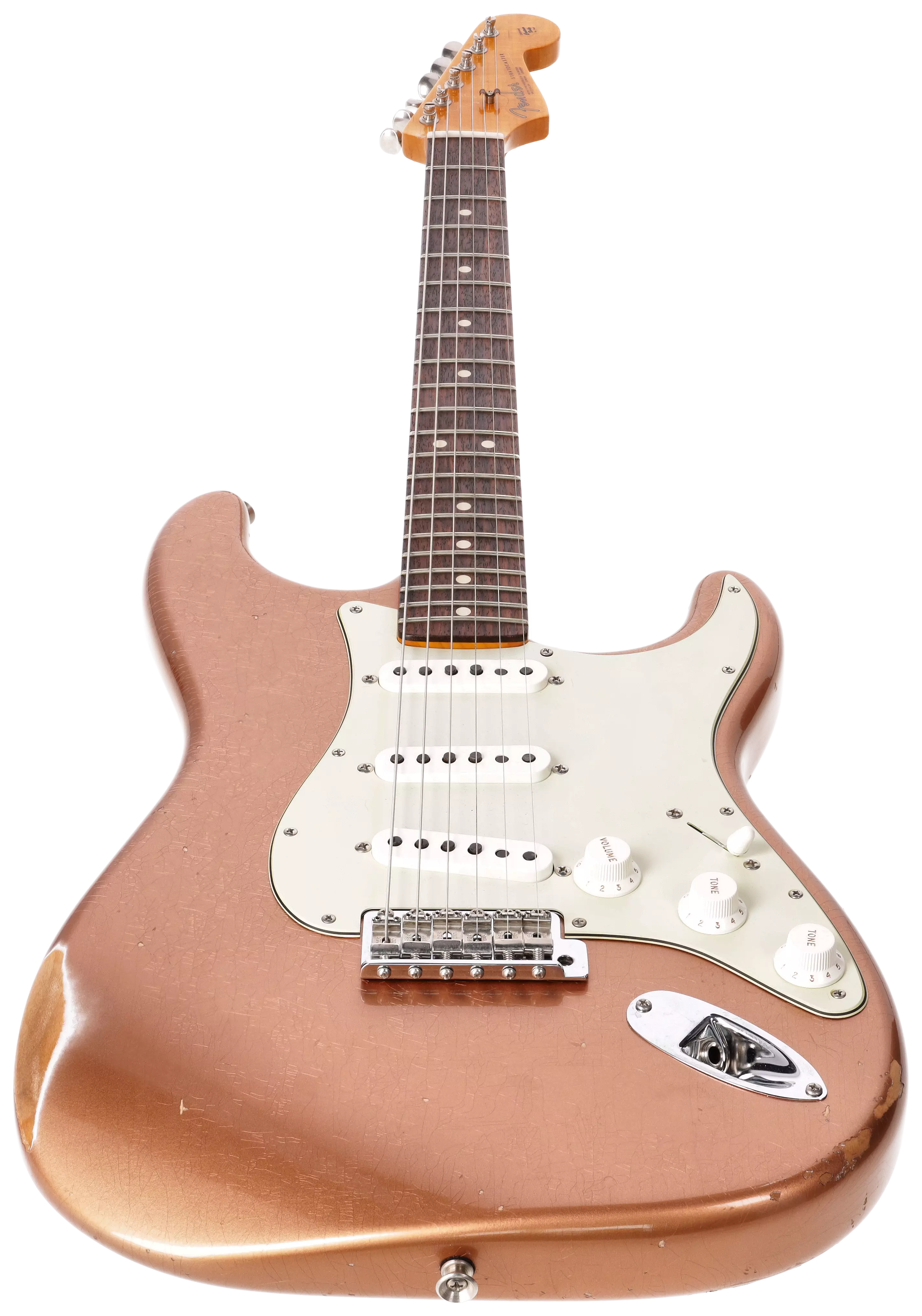 Fender Custom Shop 1963 Stratocaster Relic Aged Copper Metallic #3 3