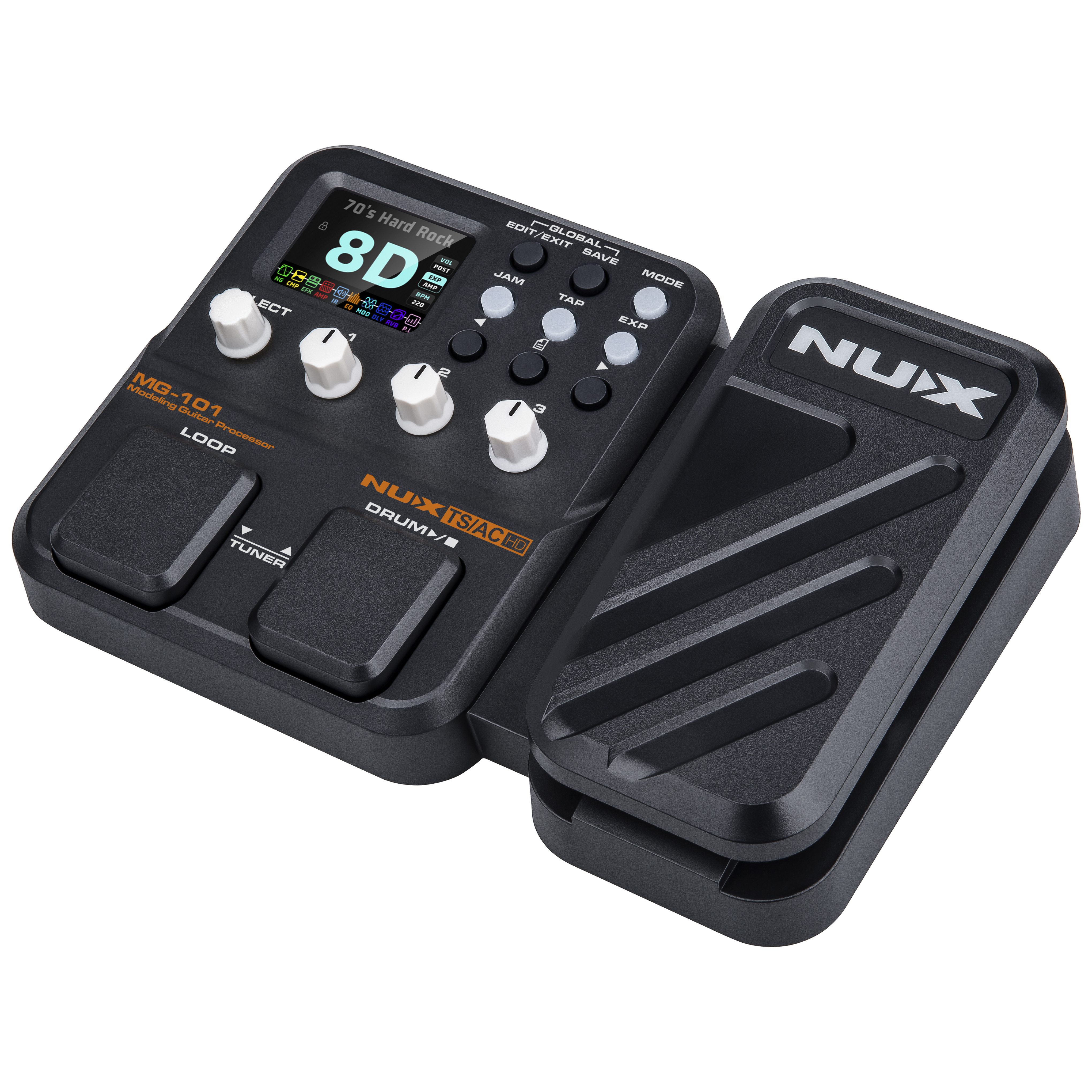 NUX MG-101 Multieffektpedal 1