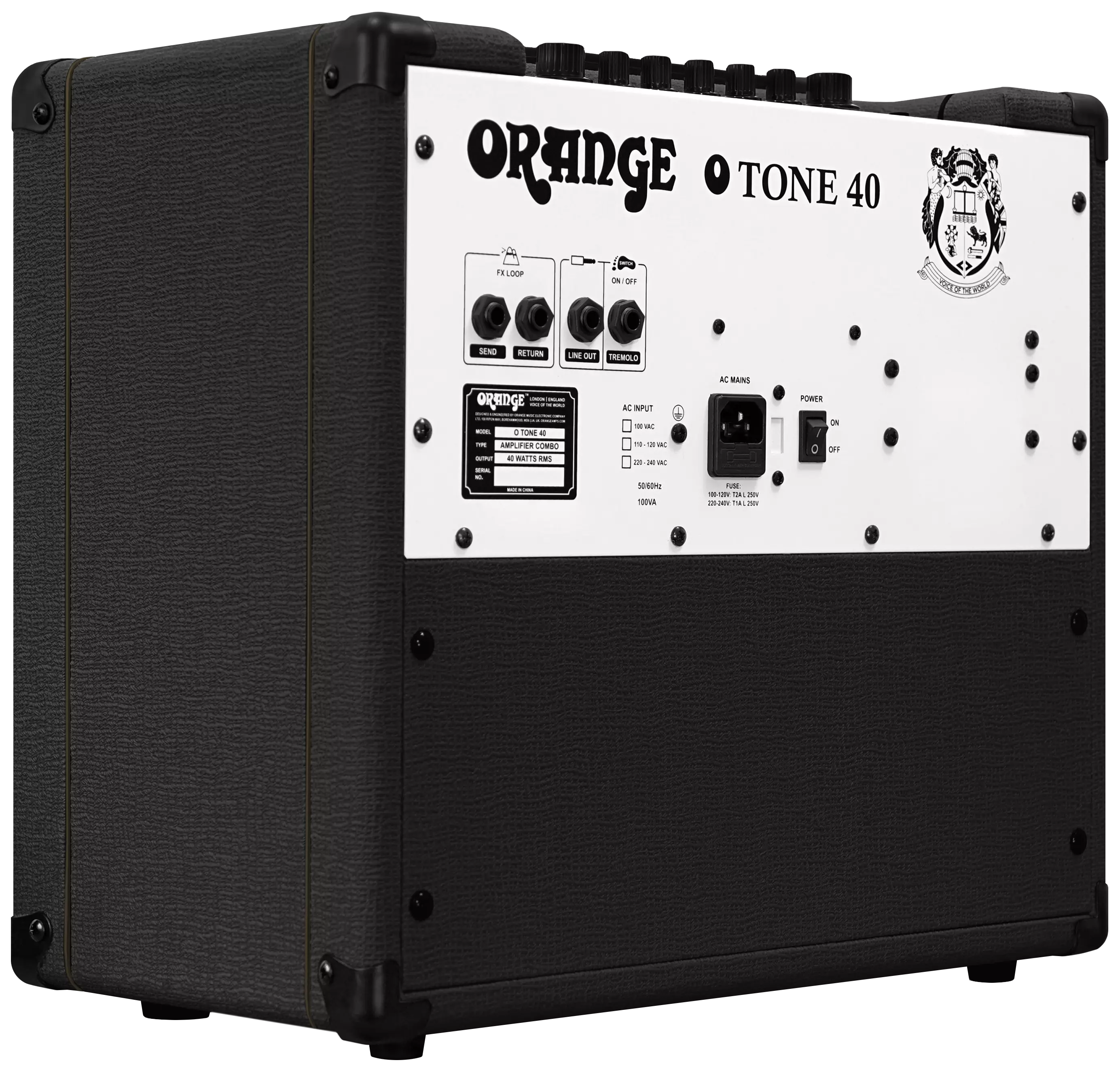 Orange O-Tone 40 Combo Black 3