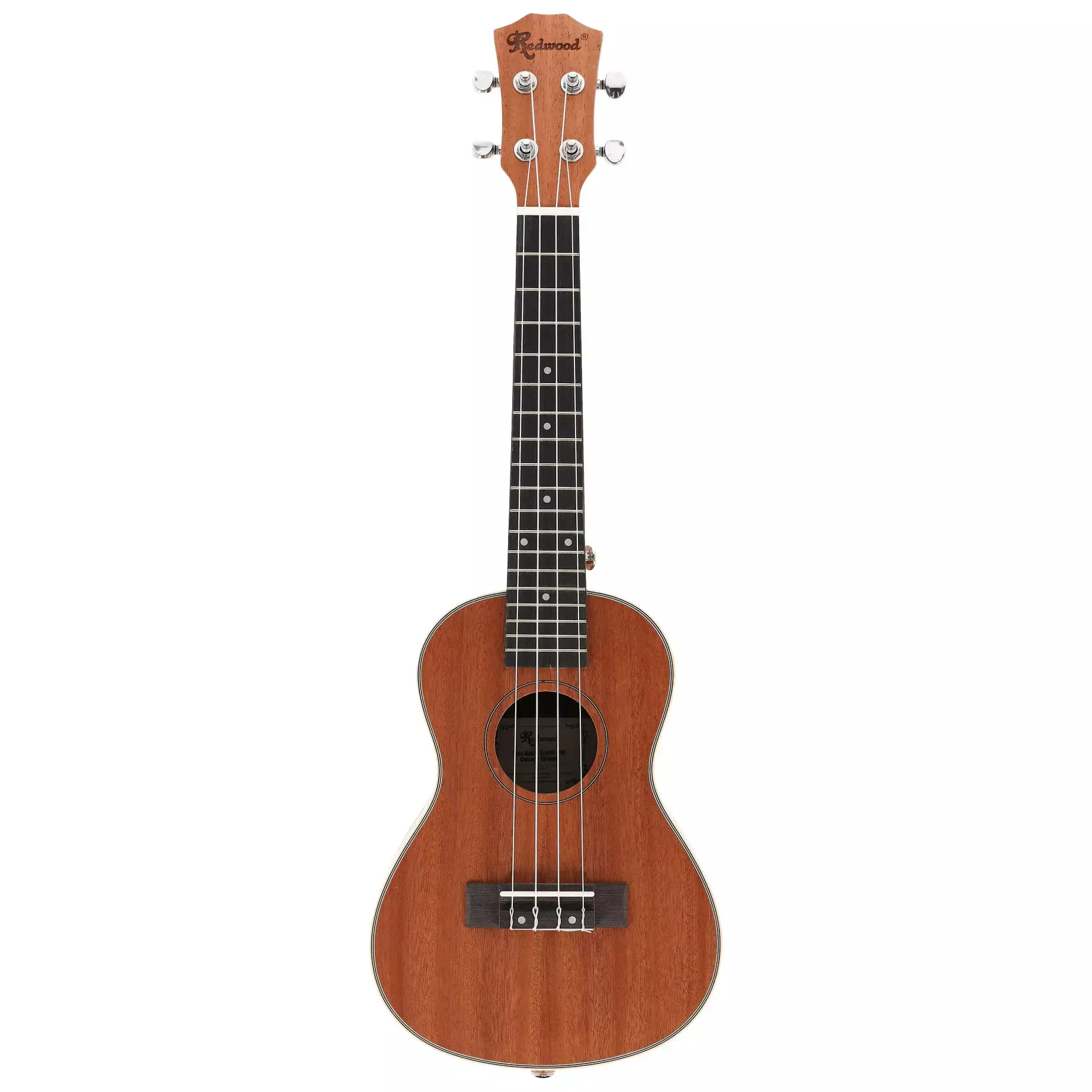 Redwood Hula-Maha Sapele Top Concert Ukulele