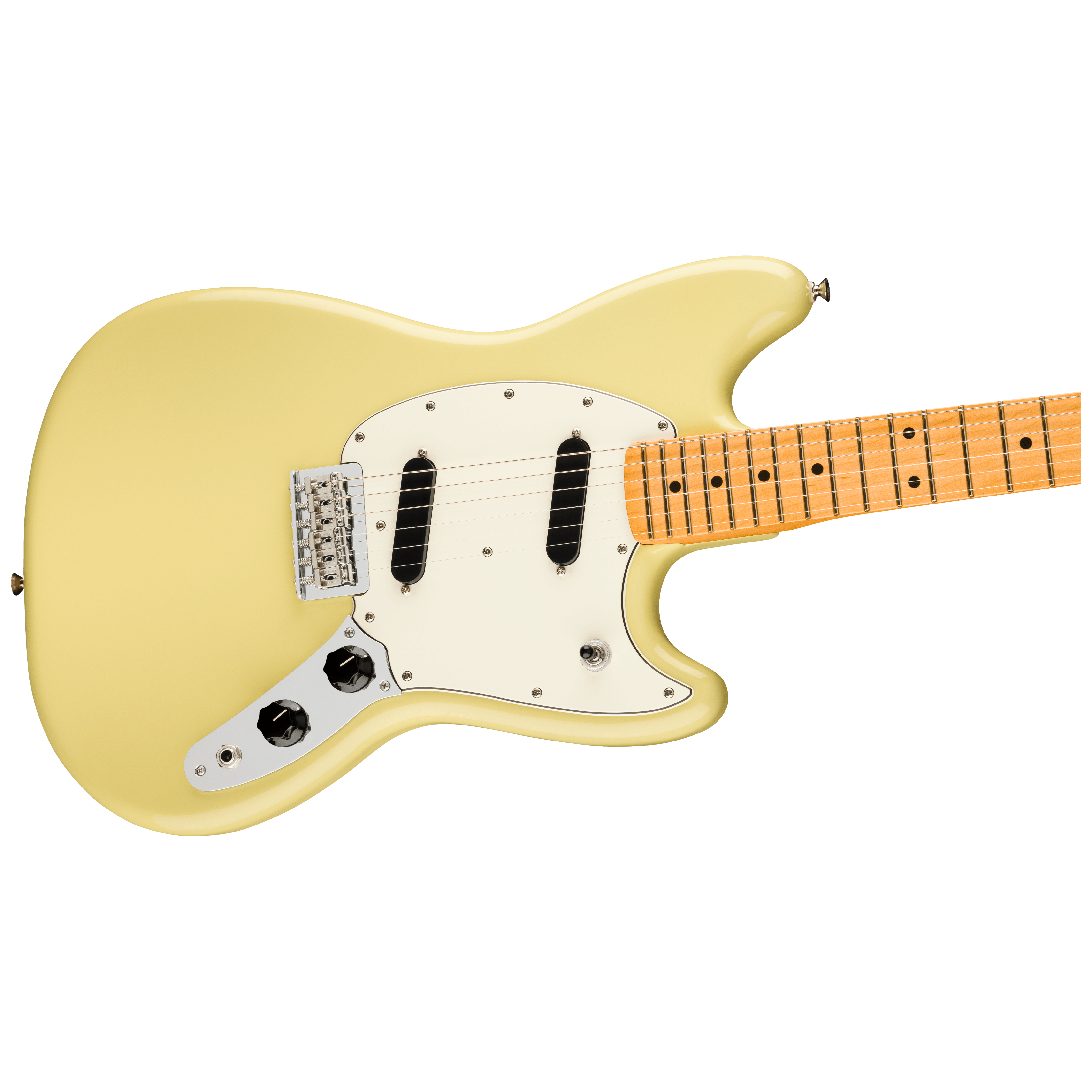 Fender Player II Mustang MN Hialeah Yellow 4