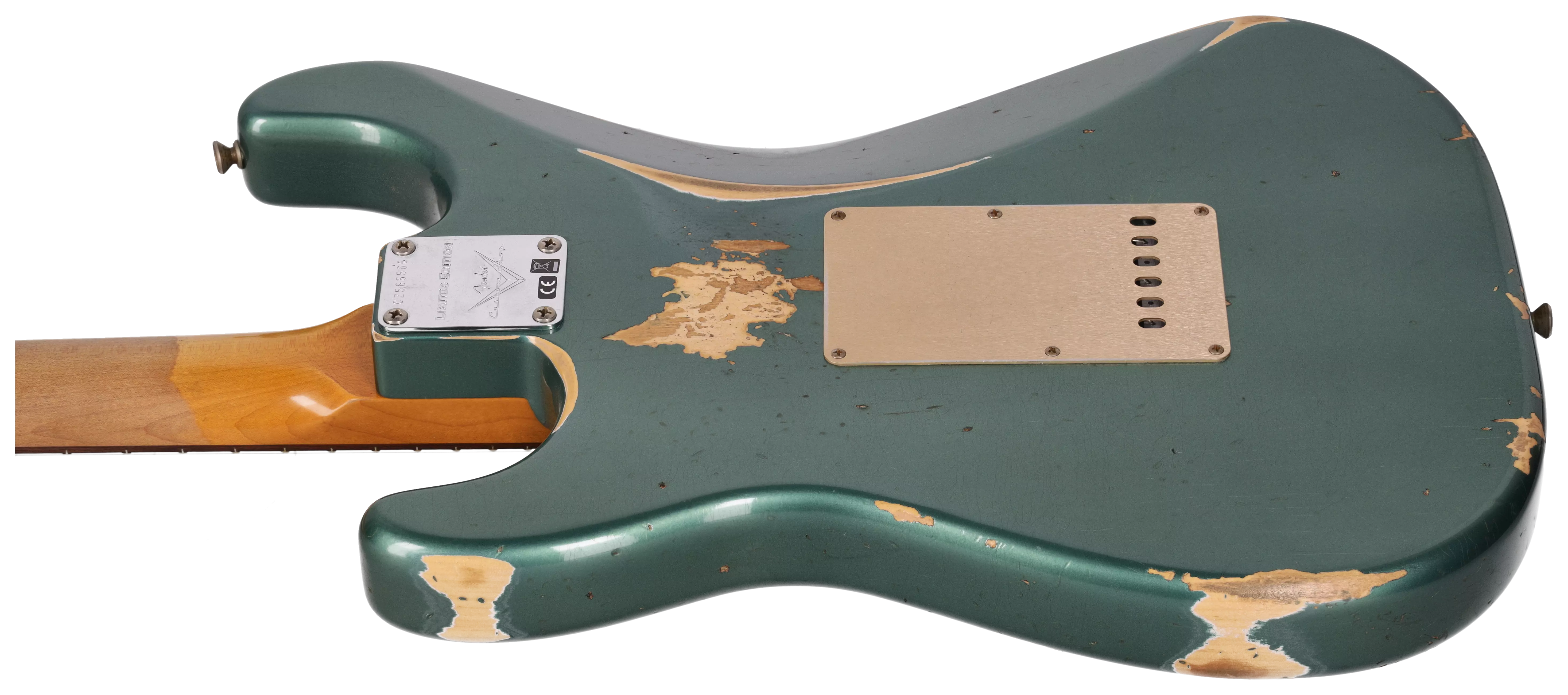 Fender Custom Shop 1959 Stratocaster RW Roasted Heavy Relic Aged Sherwood Green Metallic #2 10