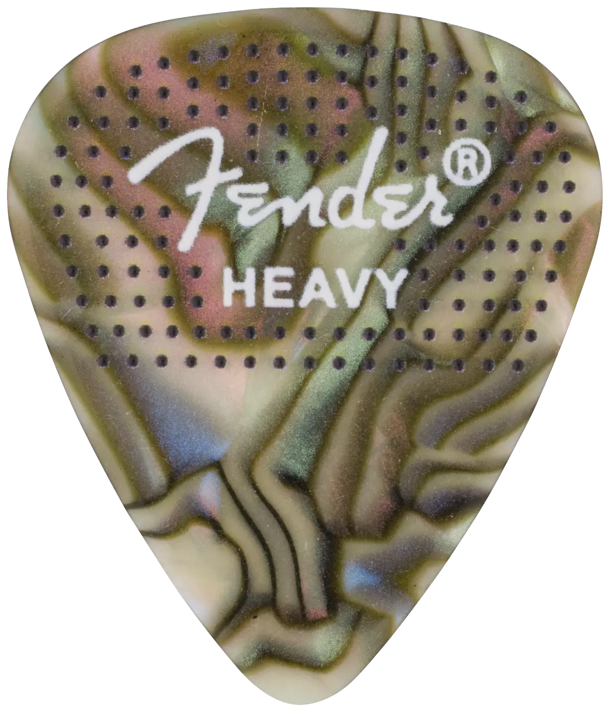 Fender 351 Dotted Celluloid Pick Heavy 12-Pack 11