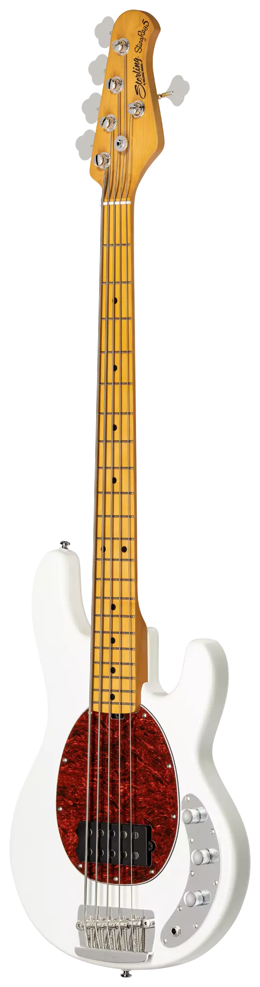 Sterling by Music Man StingRay RAY25CA Olympic White 1