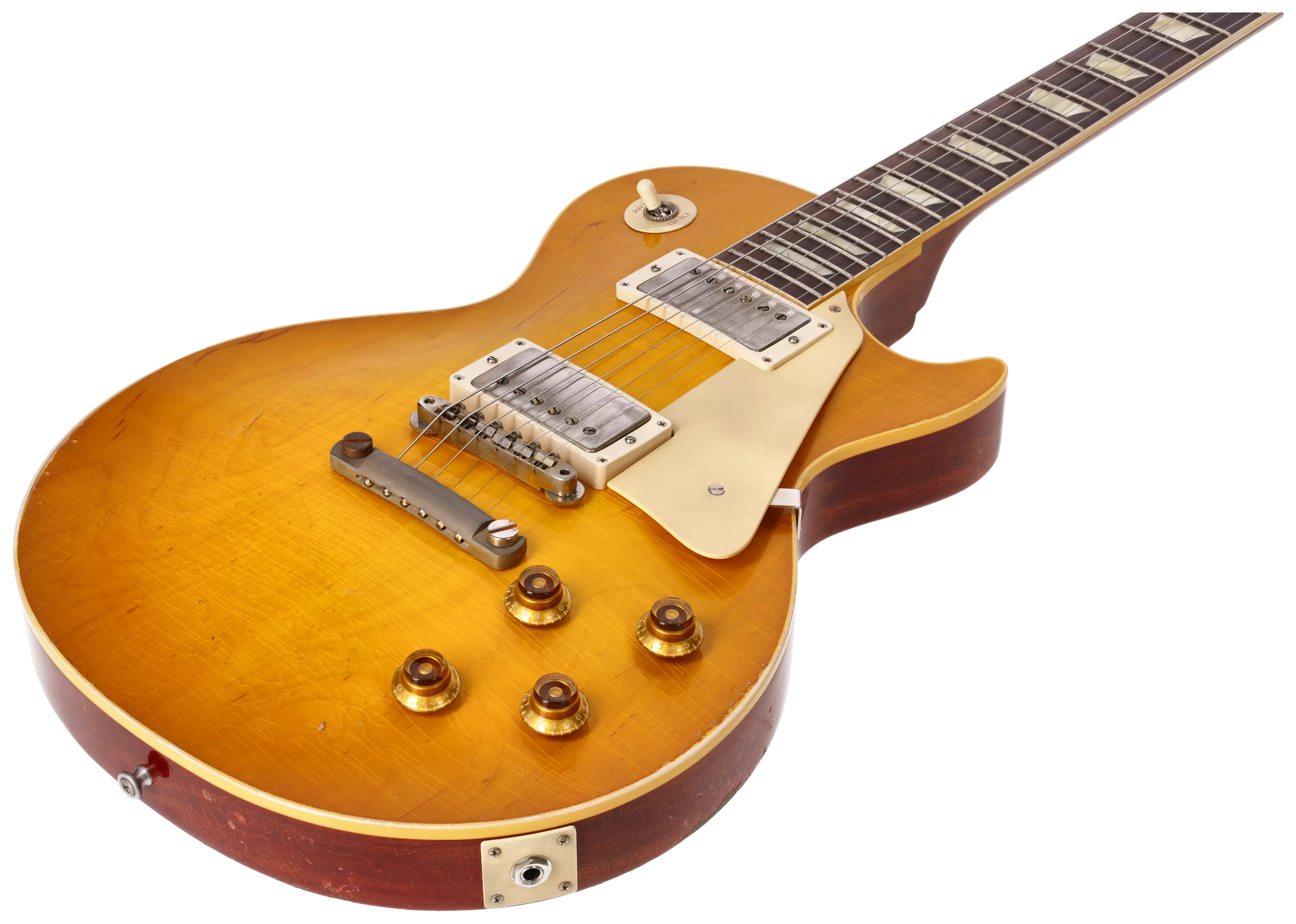 Gibson 1958 Les Paul Standard Reissue Heavy Aged Lemon Burst Murphy Lab #2 4