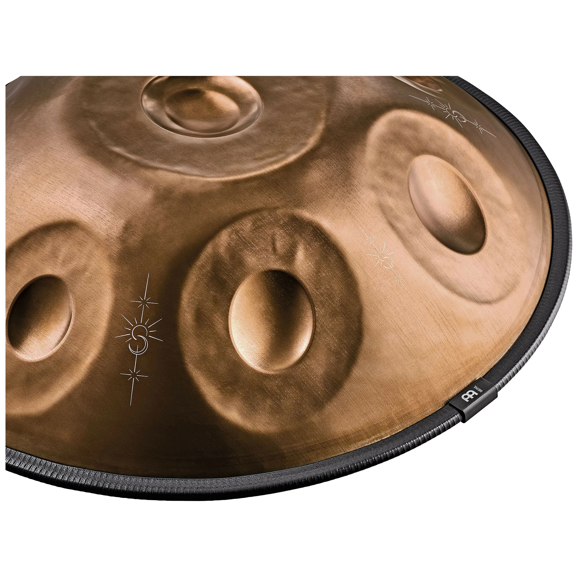 Meinl Sonic Energy HPSTL93CU - Sensory Handpan, stainless steel, B2 Amara, 432 Hz, Vintage-Copper