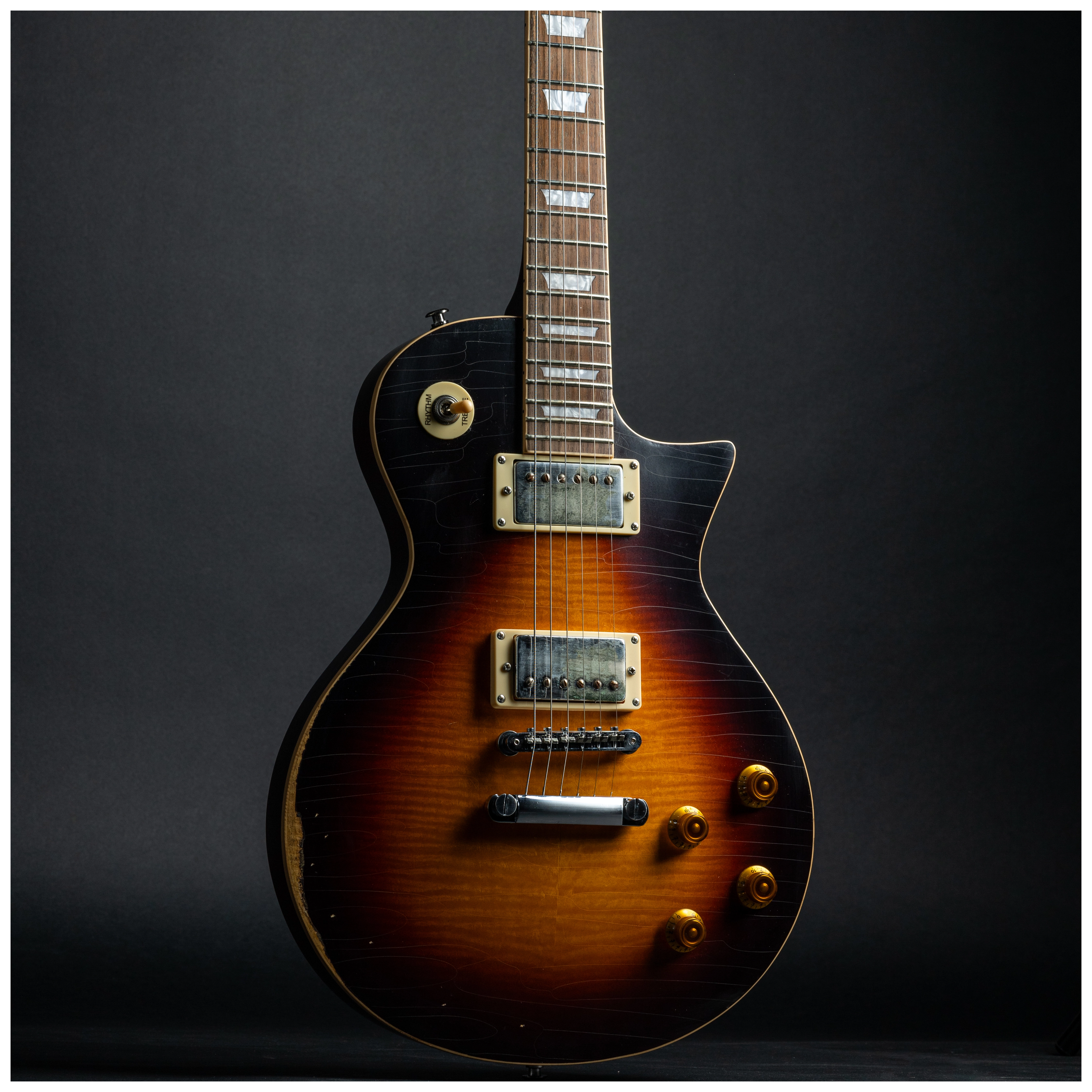 Redwood Relics LP-Style Dirty Tobacco Burst inkl. Case 22