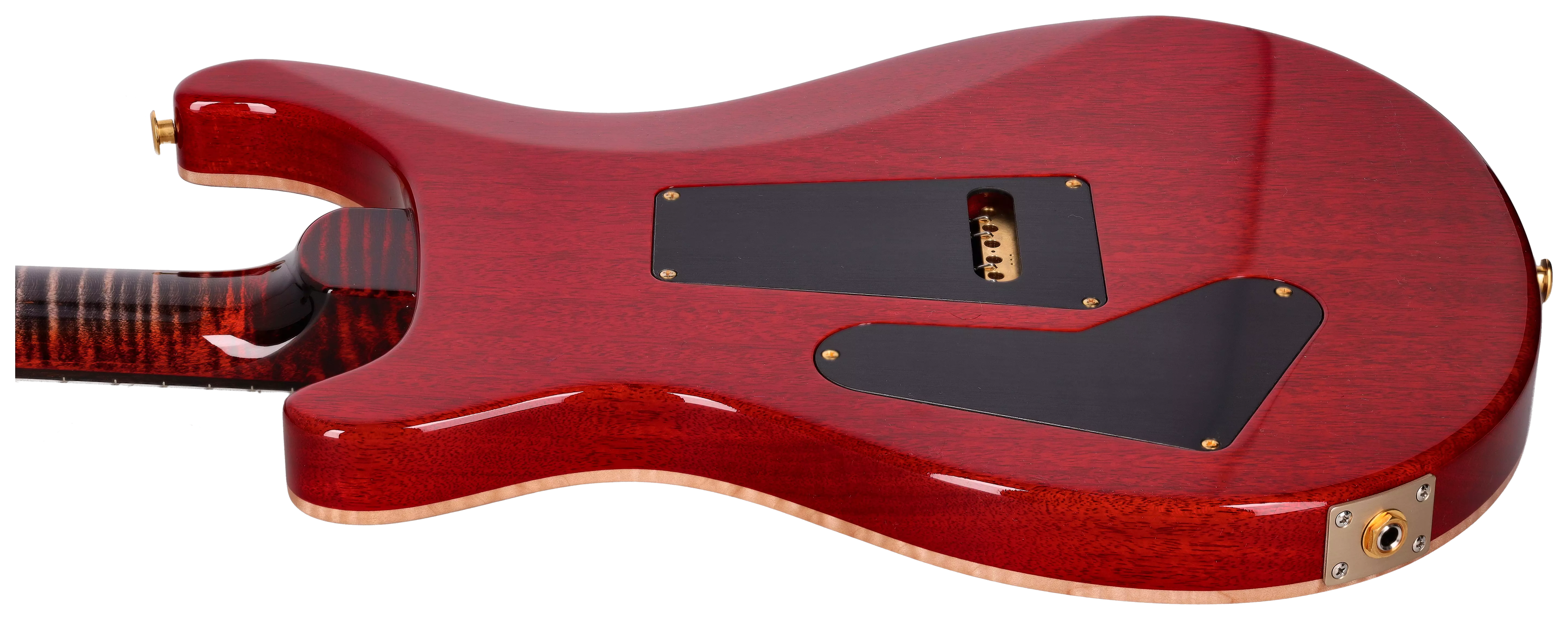 PRS Custom 24 Wood Library 10 Top Charcoal Cherry Burst session Select #0377188 3