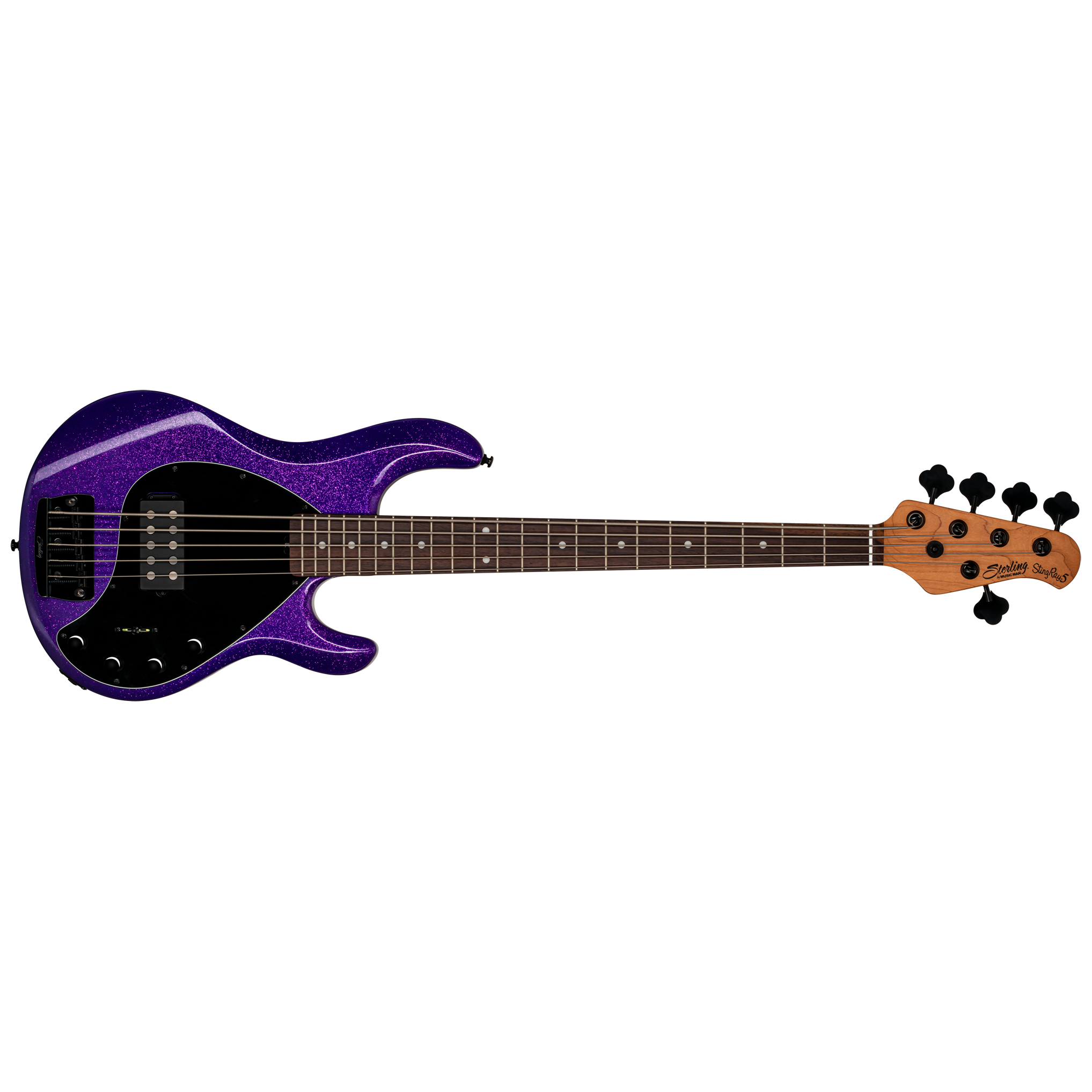 Sterling by Music Man StingRay RAY35 Purple Sparkle 6