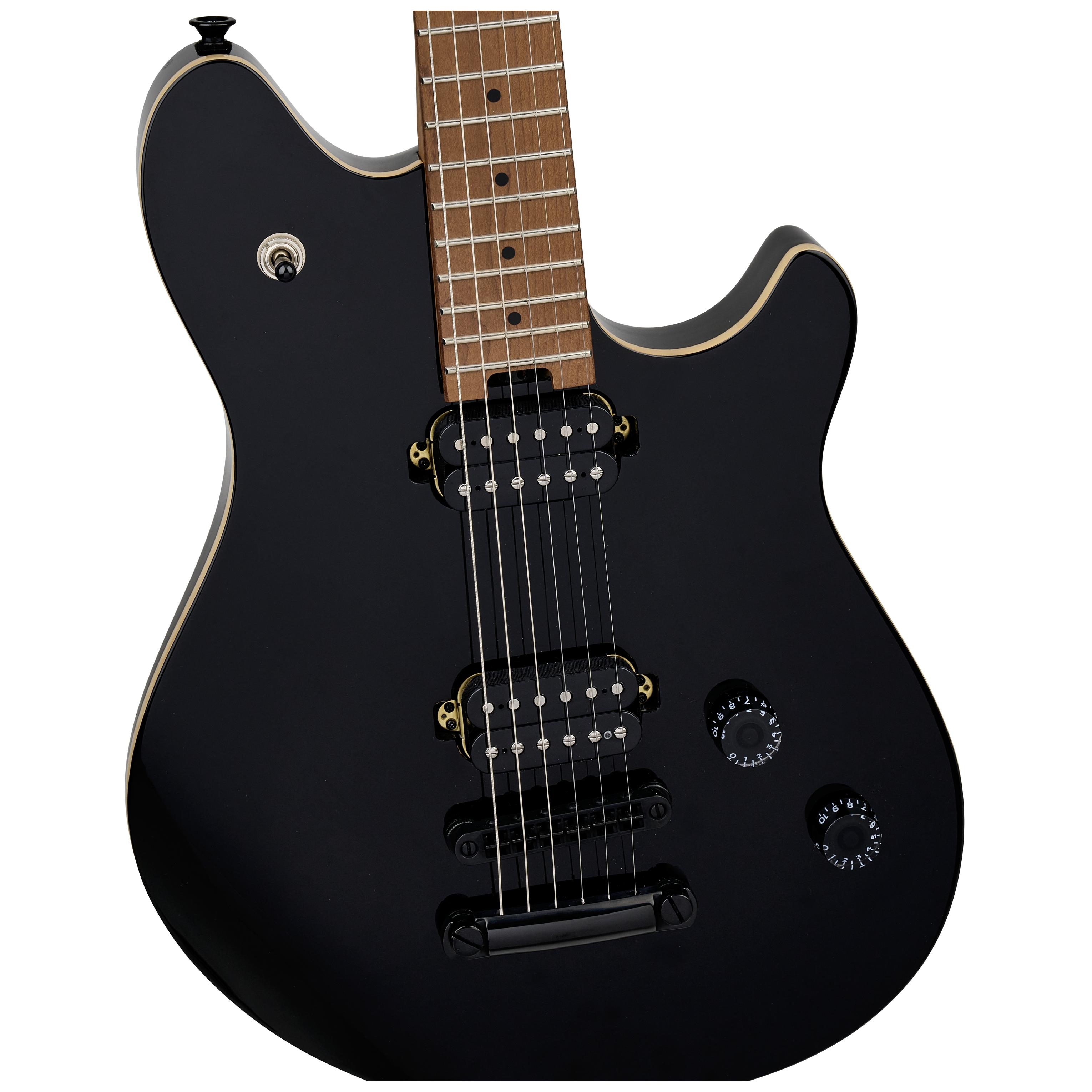 EVH Wolfgang Standard TOM Baked Maple Gloss Black 2