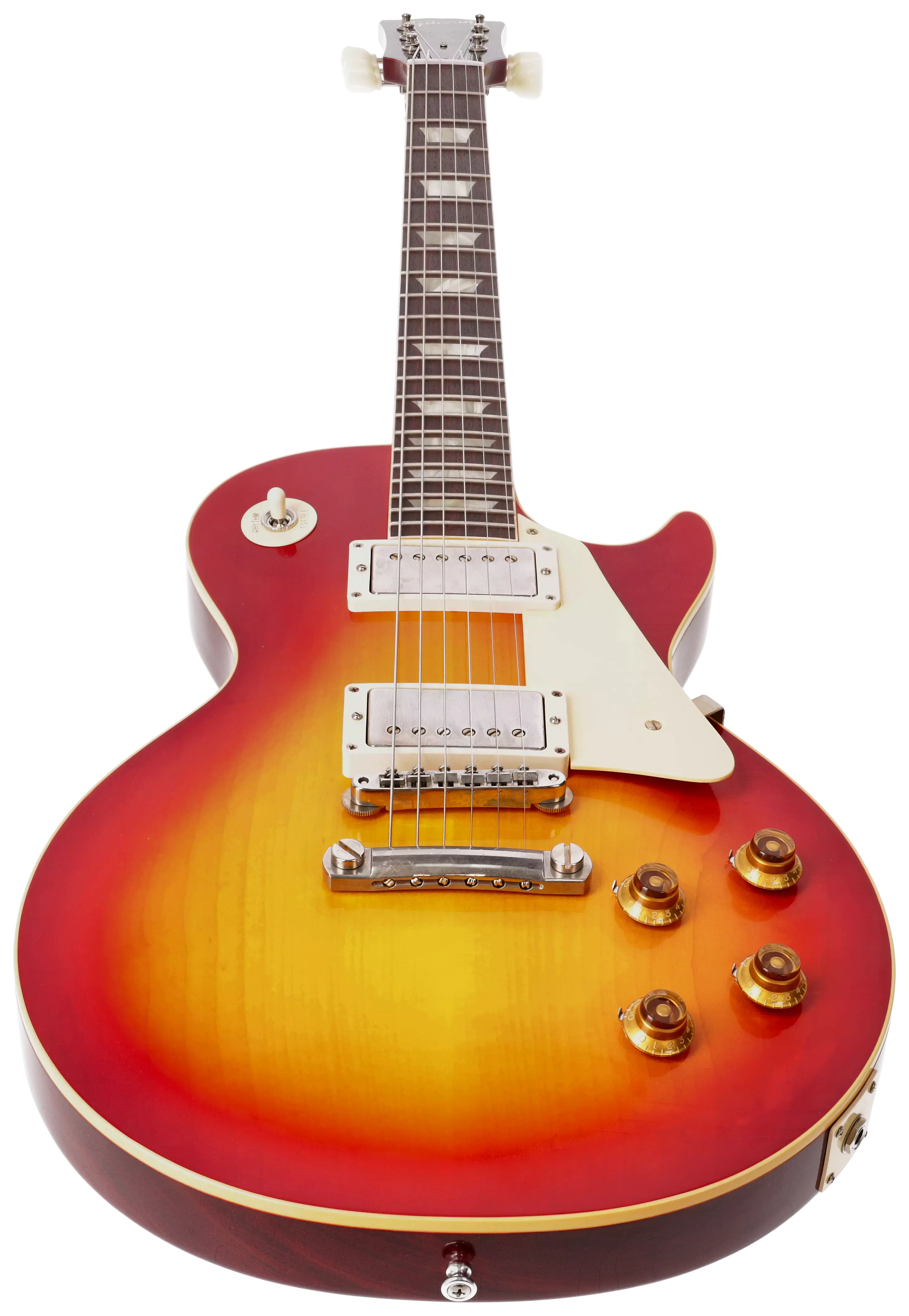 Gibson 1958 Les Paul Standard Reissue Ultra Light Aged Washed Cherry Sunburst Murphy Lab #1 3