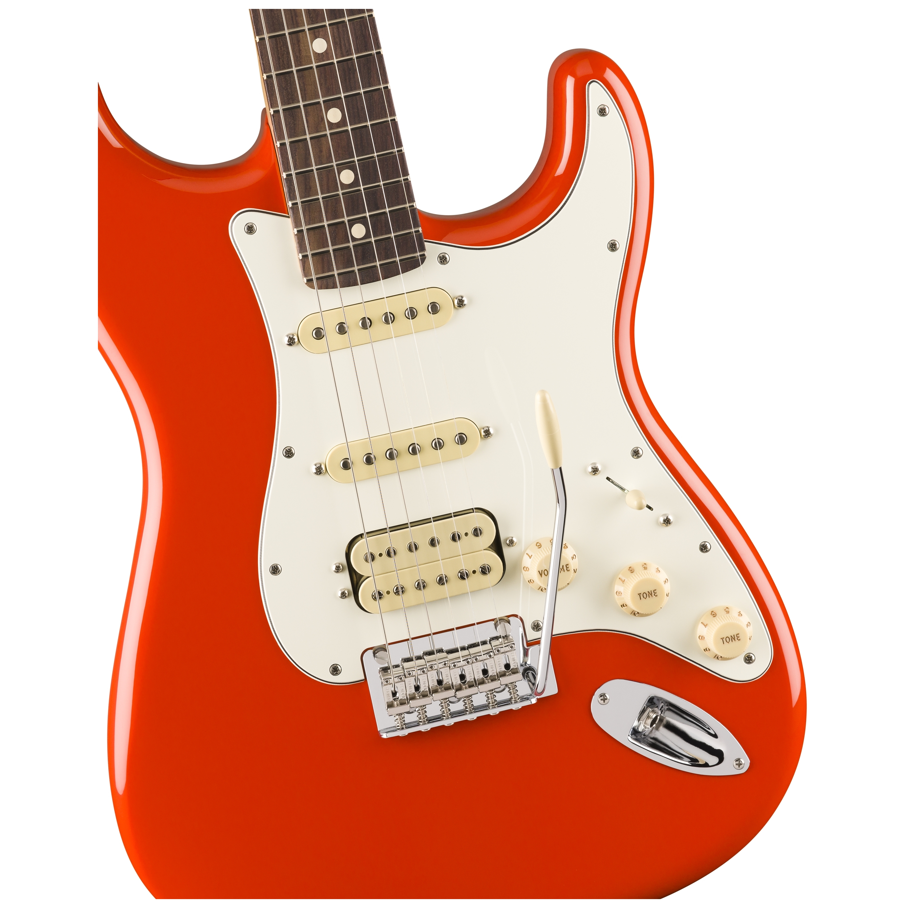 Fender Player II Stratocaster HSS RW Coral Red 3