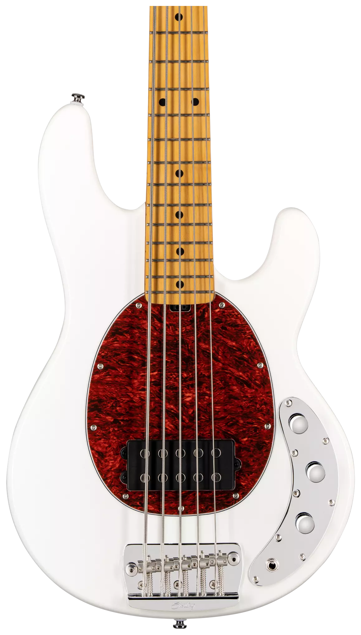 Sterling by Music Man StingRay RAY25CA Olympic White 2