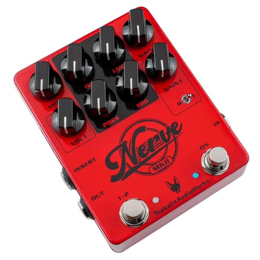 Tsakalis AudioWorks Nerve MKII Touch Sensitive High Gain Distortion 2