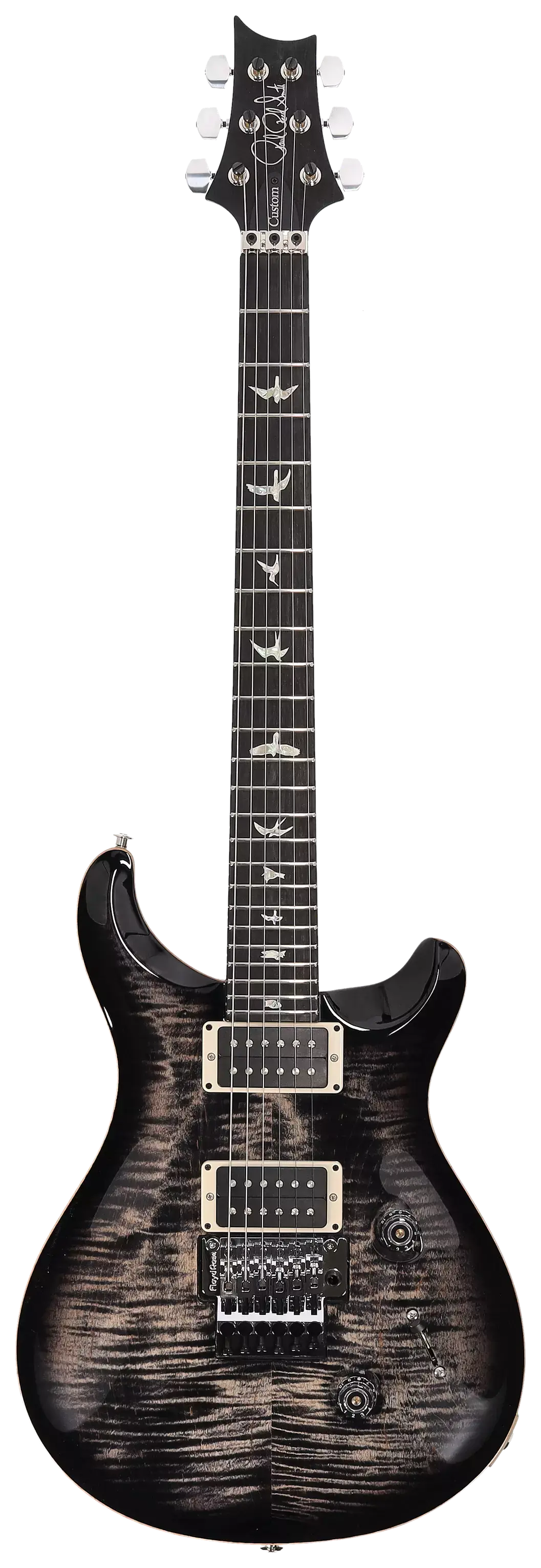 PRS Custom 24 Floyd Charcoal Burst #230367750