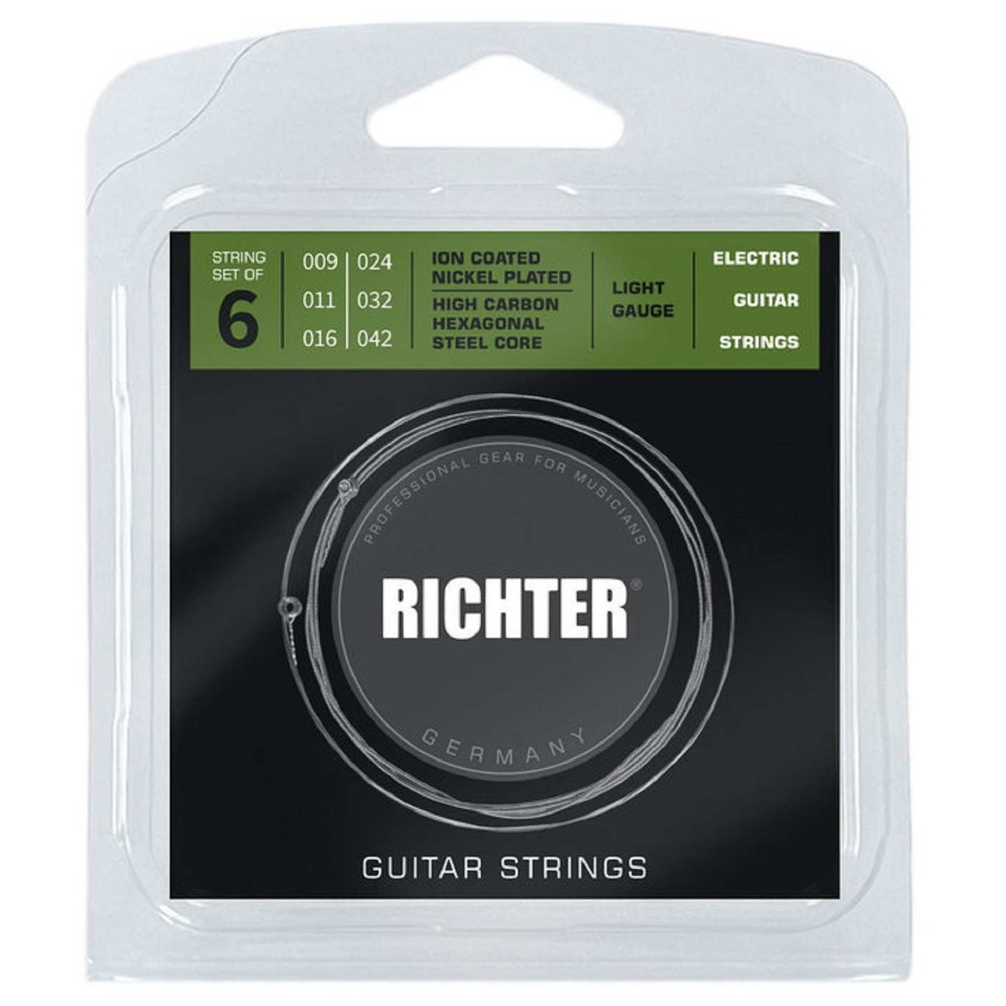 Richter Ion Coated Nickel Wound Light Gauge 009-042 10028512-0