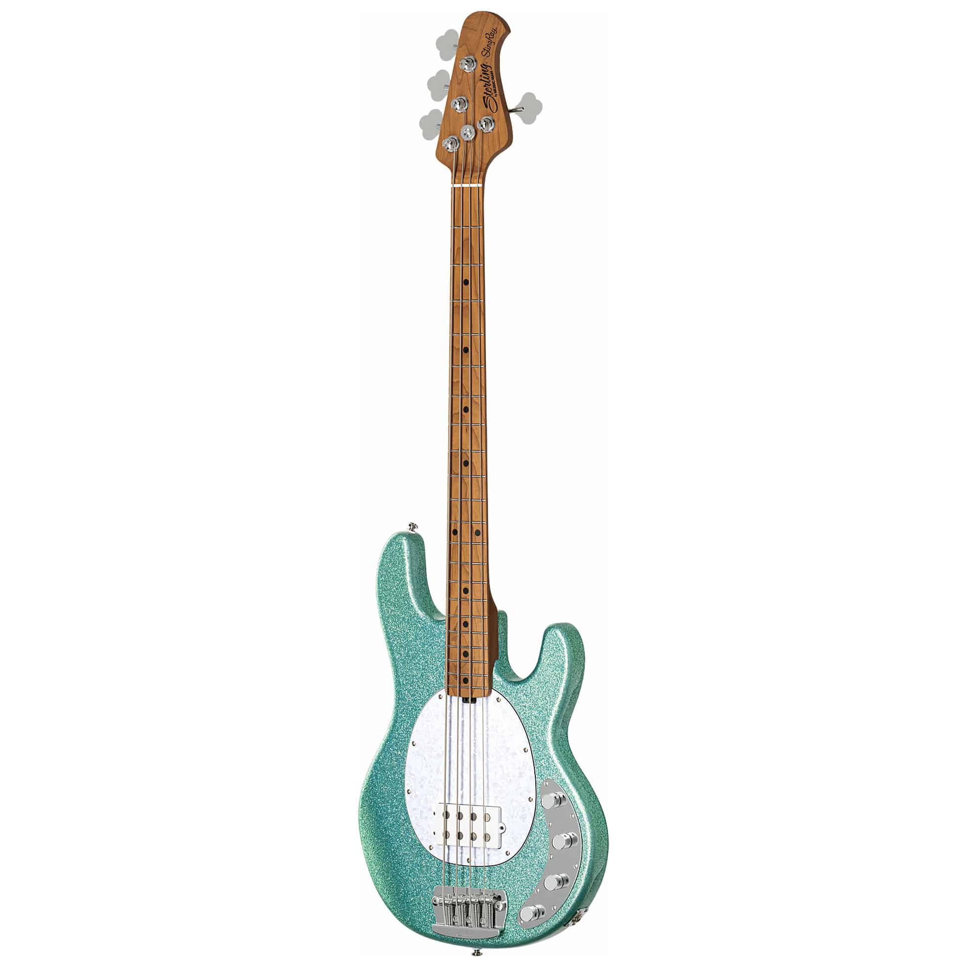 Sterling by Music Man StingRay RAY34 Sparkle Seafoam Sparkle 4