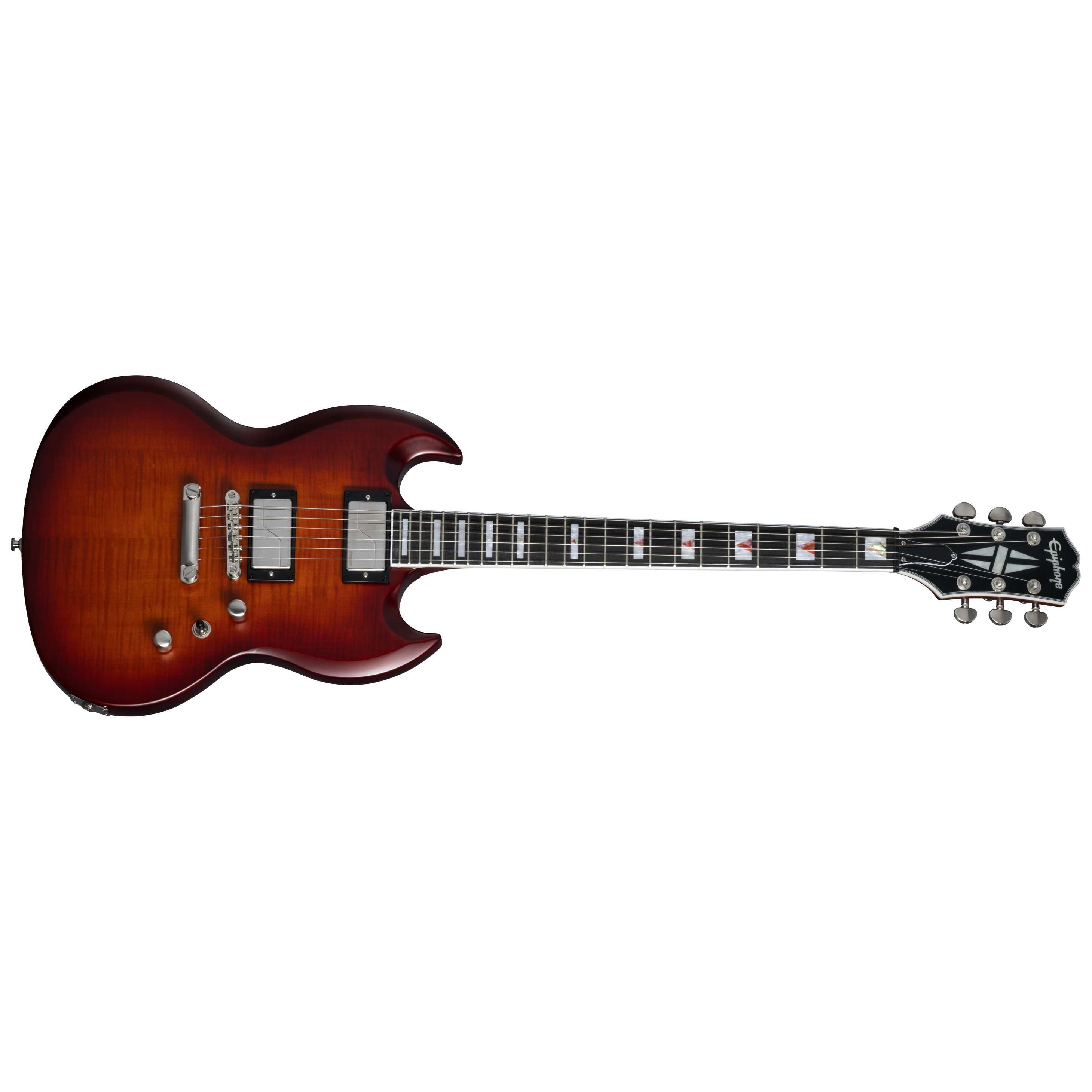 Epiphone SG Prophecy Aged Bengal Tiger Burst 1