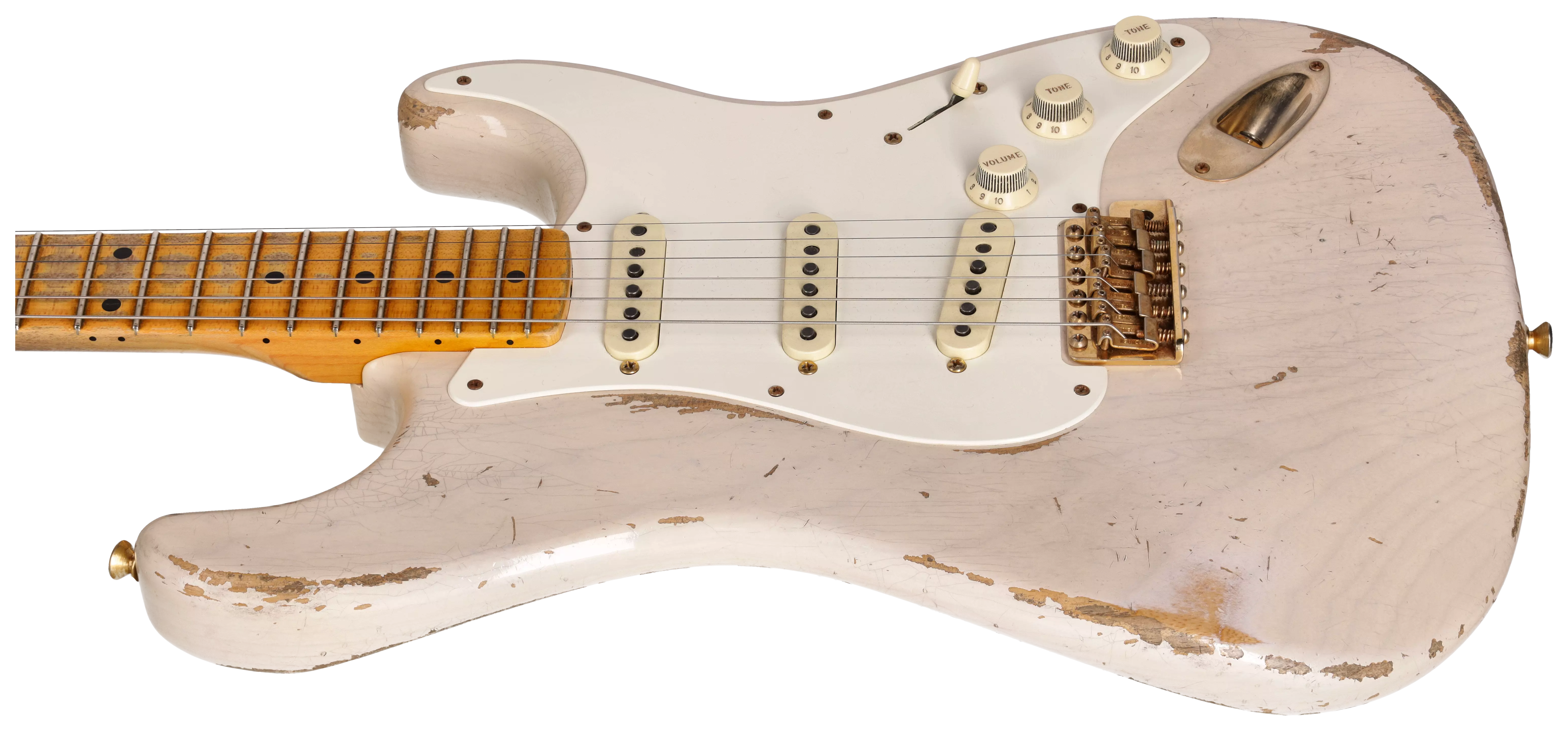 Fender Custom Shop 1955 Stratocaster HVREL GH WBL MBTK Heavy Relic Masterbuilt Todd Krause 6