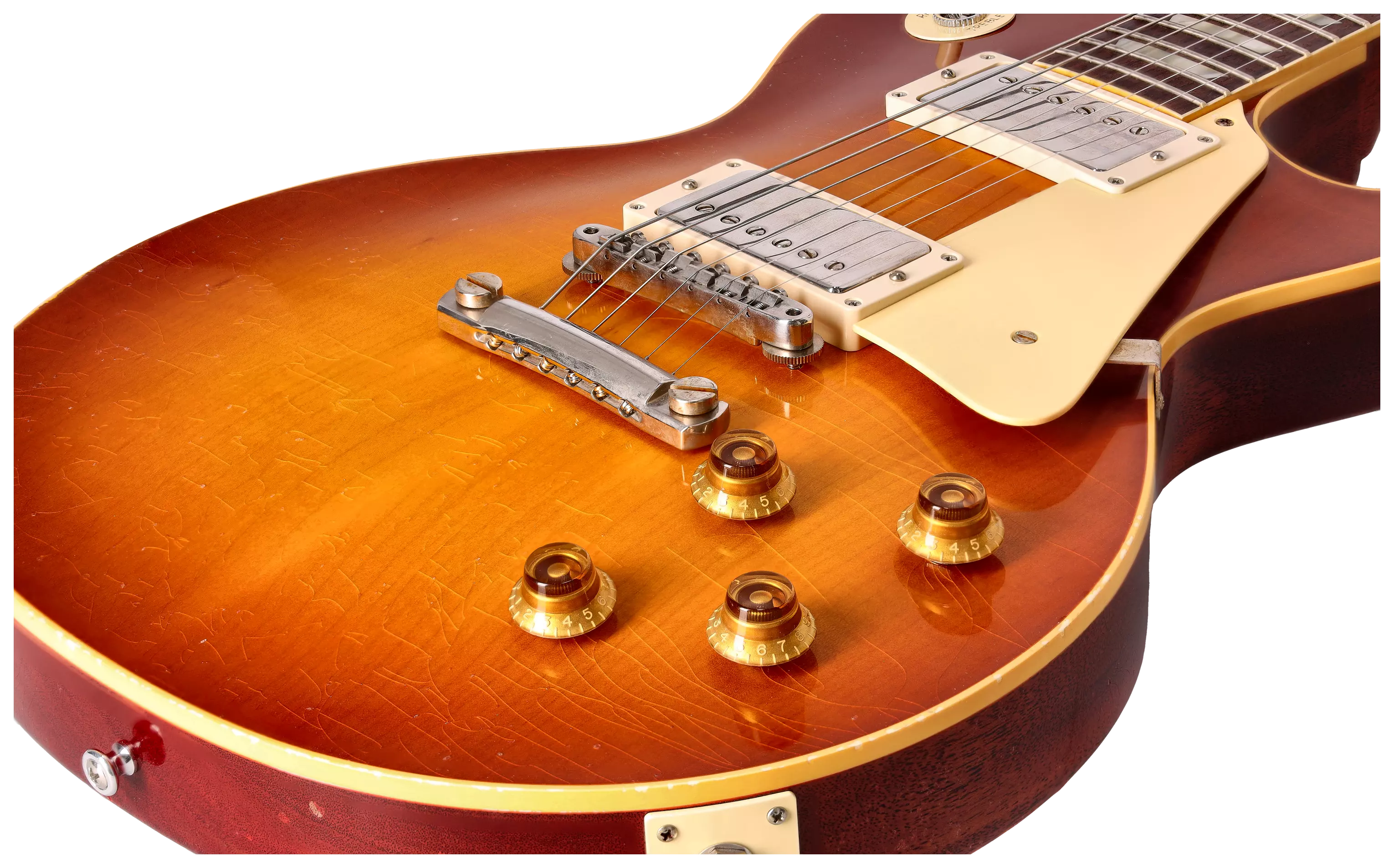 Gibson 1958 Les Paul Standard Iced Tea Burst Light Aged Murphy Lab session Select #R831167 10