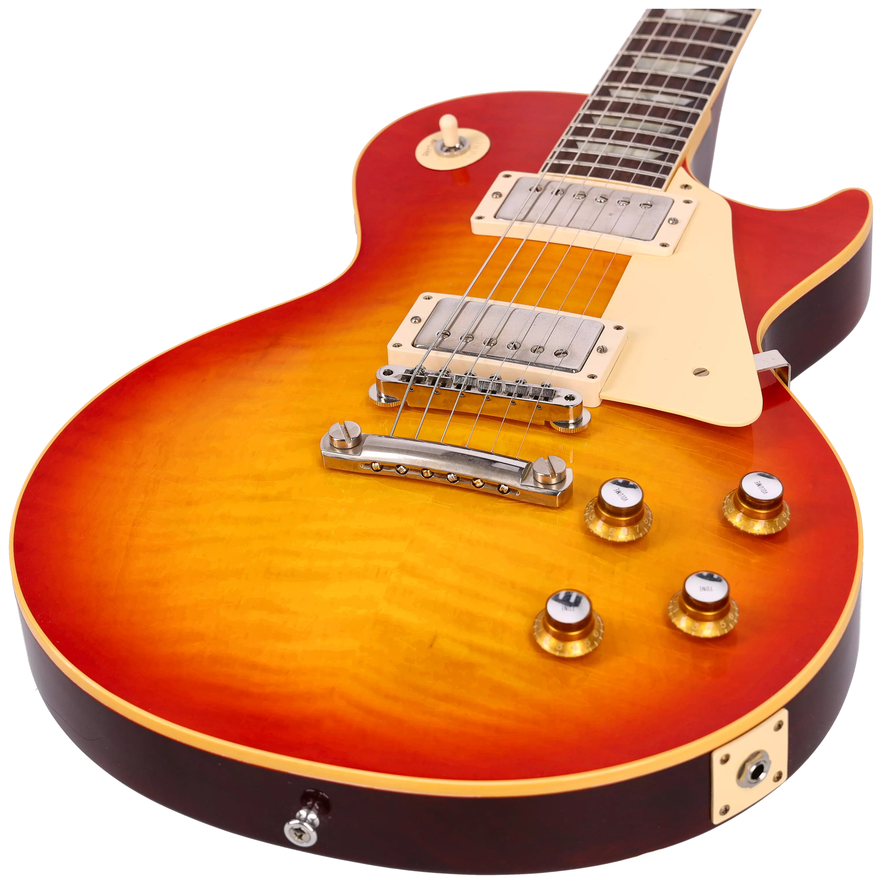 Gibson 1960 Les Paul Standard Reissue Ultra Light Aged Orange Lemon Fade Murphy Lab *1 2