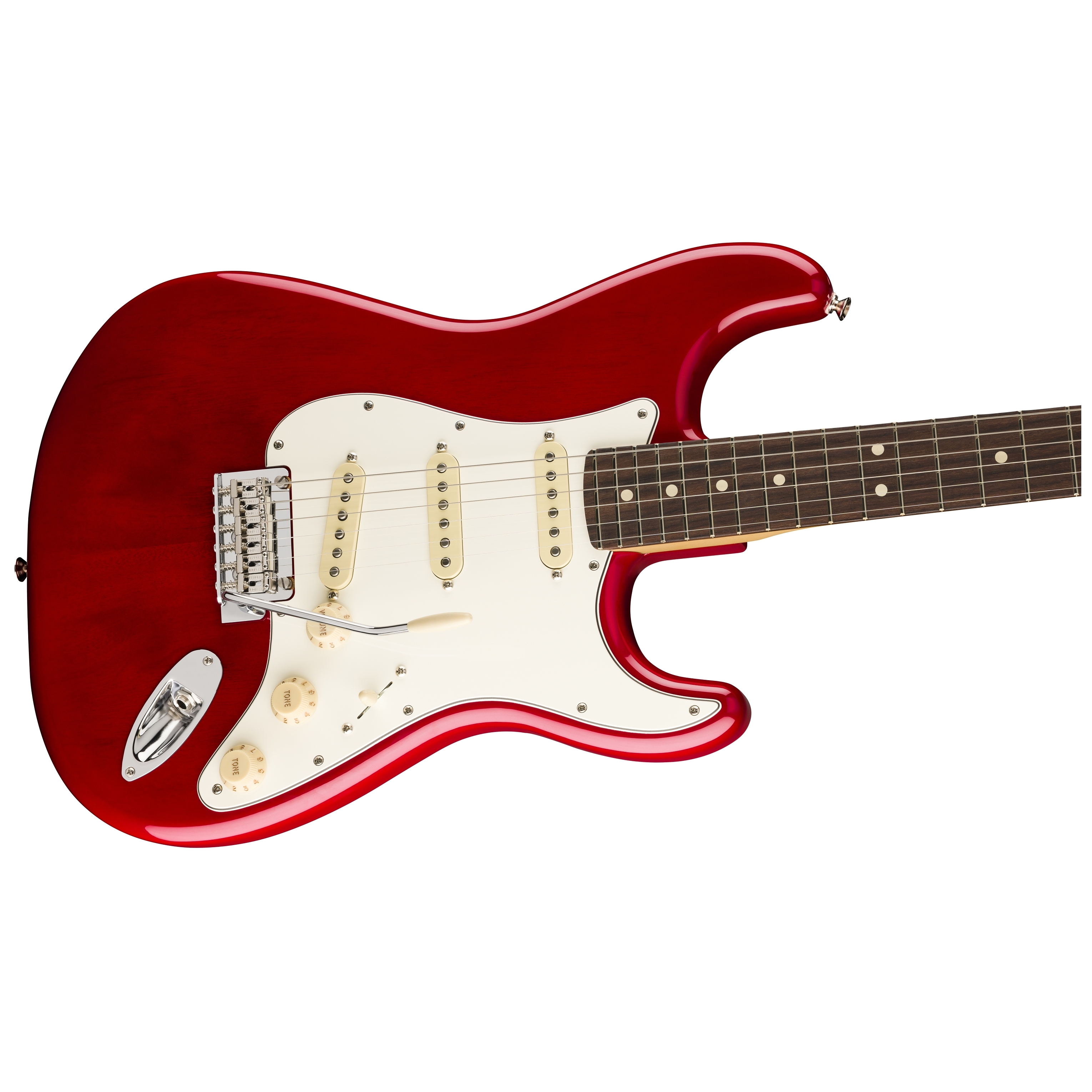 Fender Player II Stratocaster RW Transparent Cherry Burst 4