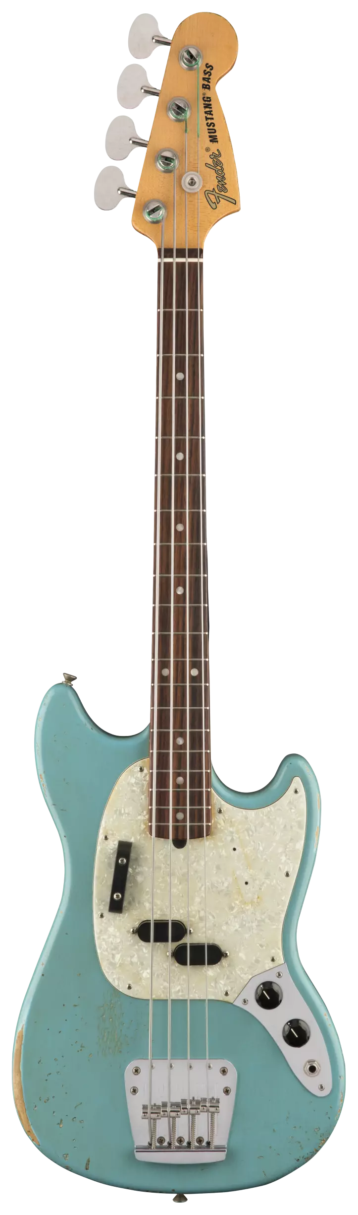 Fender Justin Meldal-Johnsen Road Worn Mustang Bass RW 3