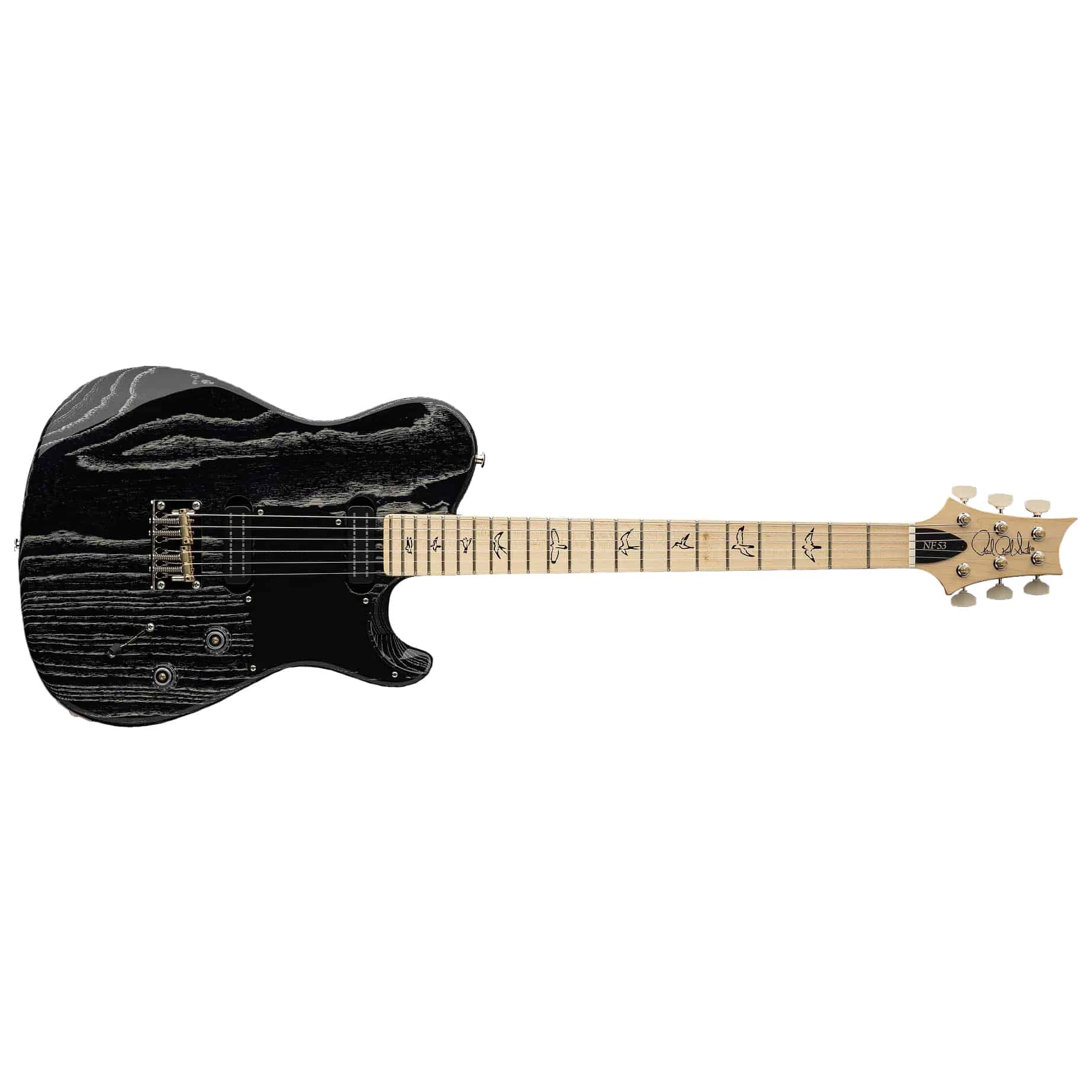 PRS NF53 Black Doghair 1