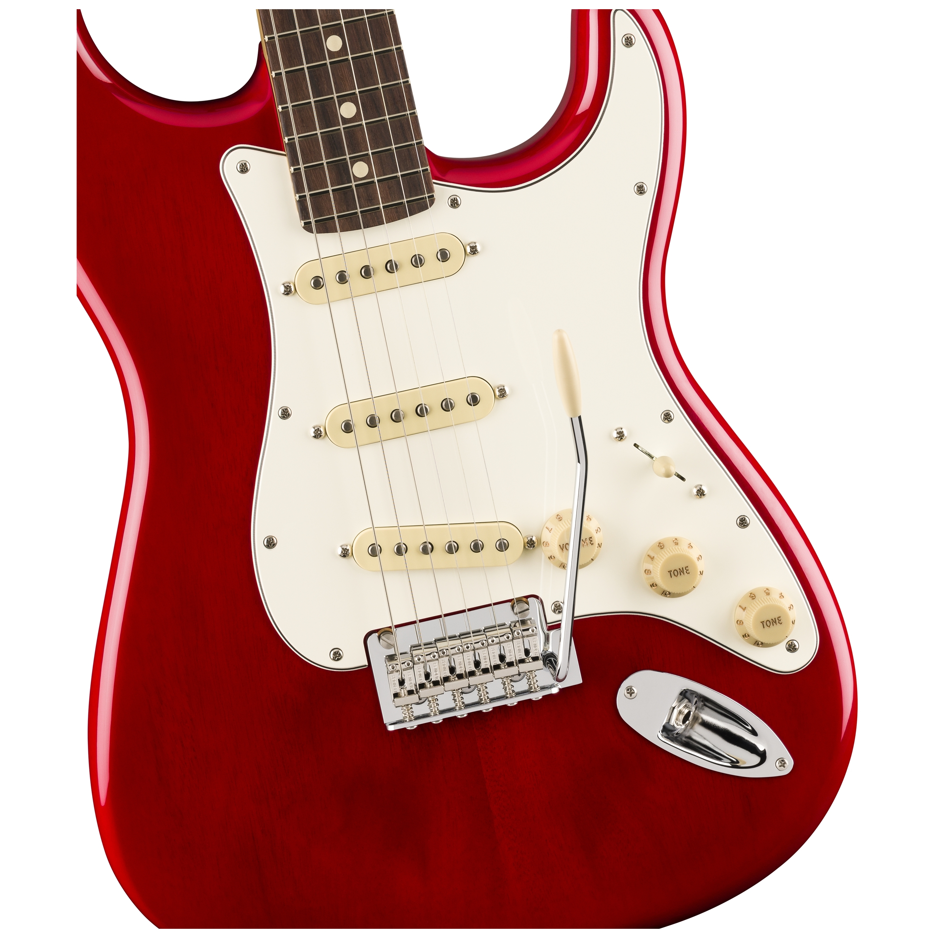 Fender Player II Stratocaster RW Transparent Cherry Burst 5