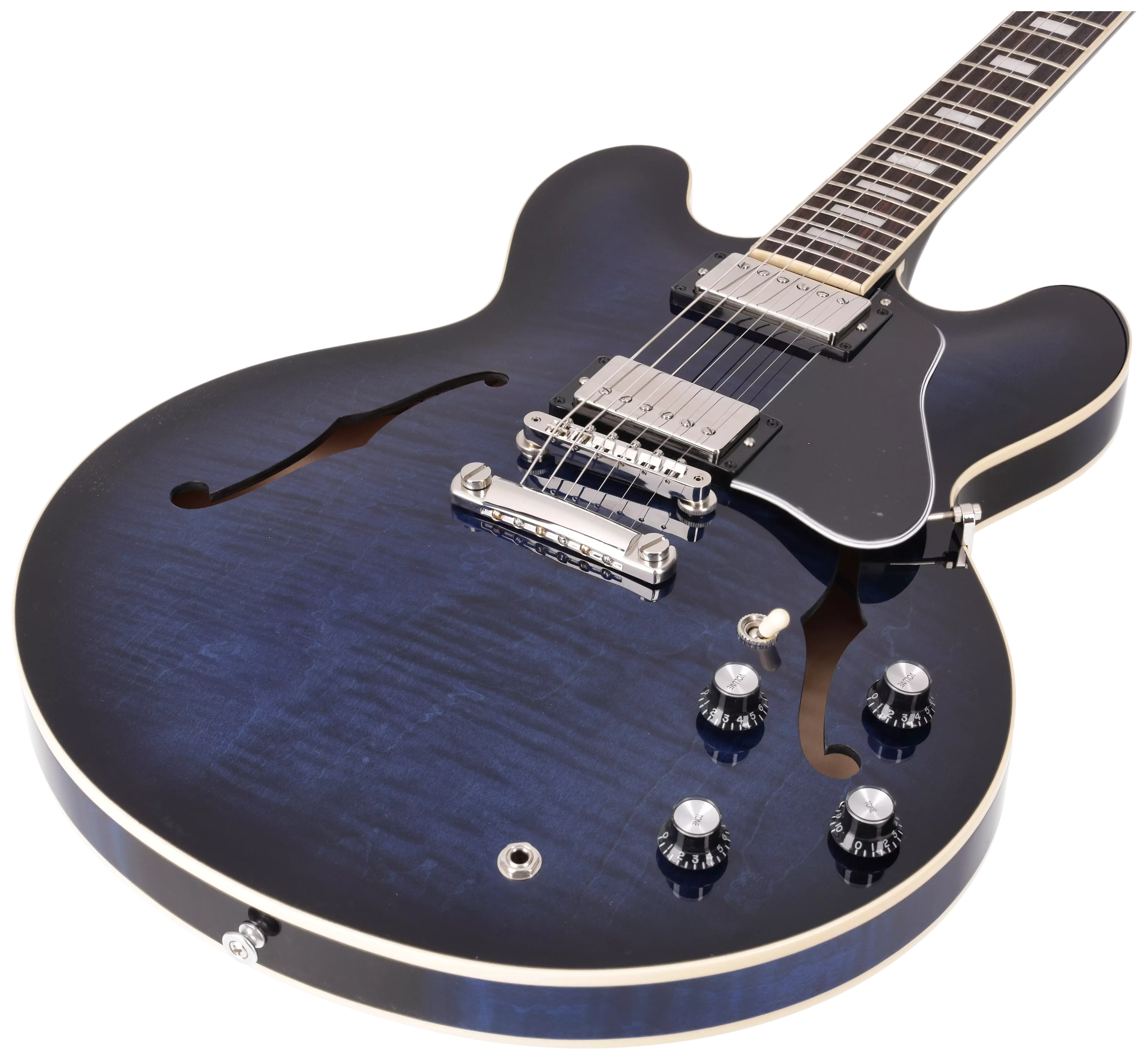 Gibson ES-335 Figured Deep Ocean Burst 5