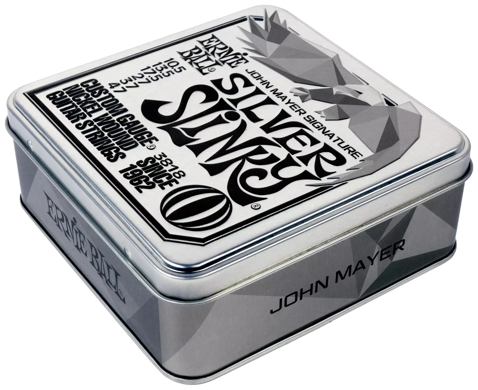 Ernie Ball EB3818 Slinky Nickel John Mayer Silver Signature 3er Pack | 010.5 - 047 1