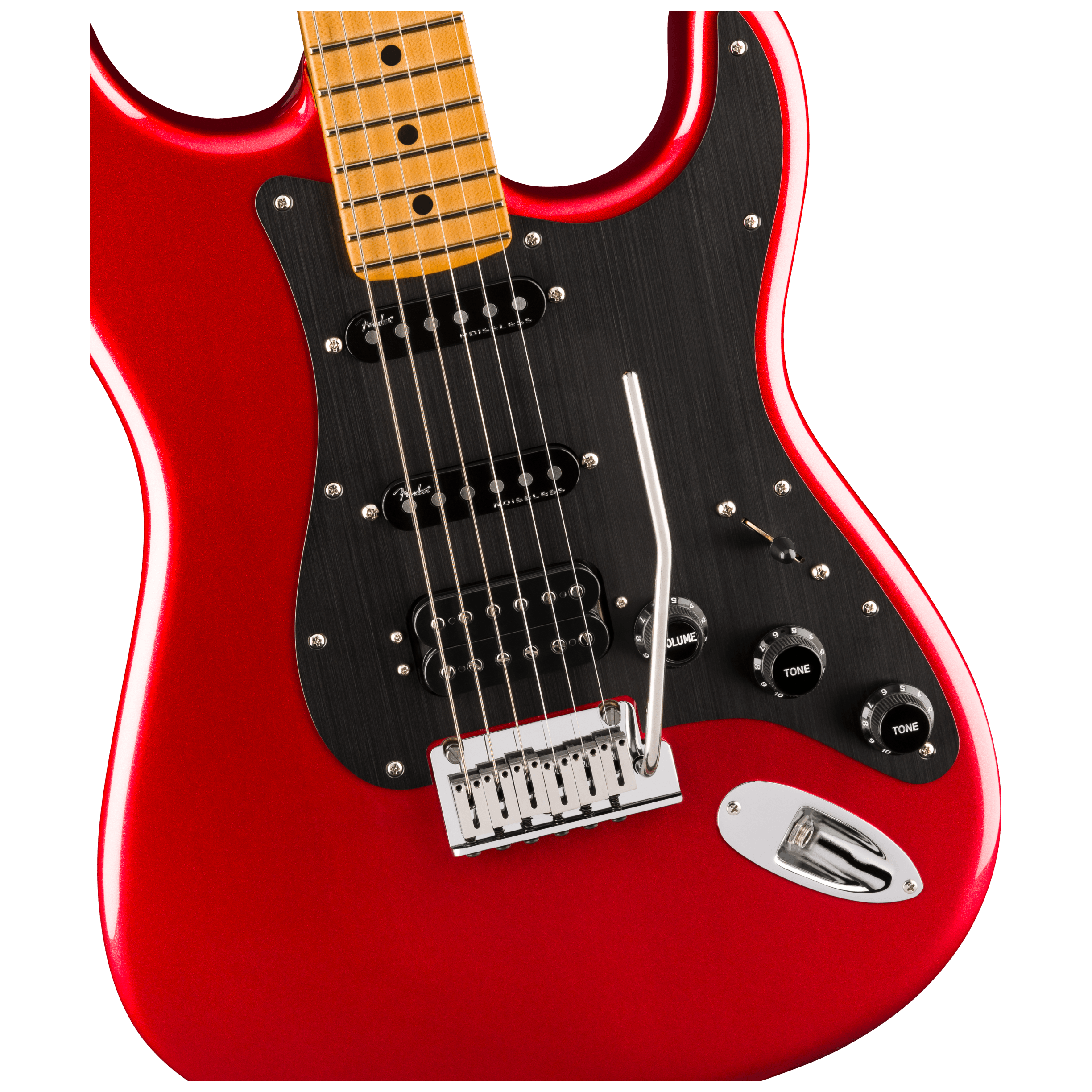 Fender American Ultra II Stratocaster HSS MN Sinister Red 3