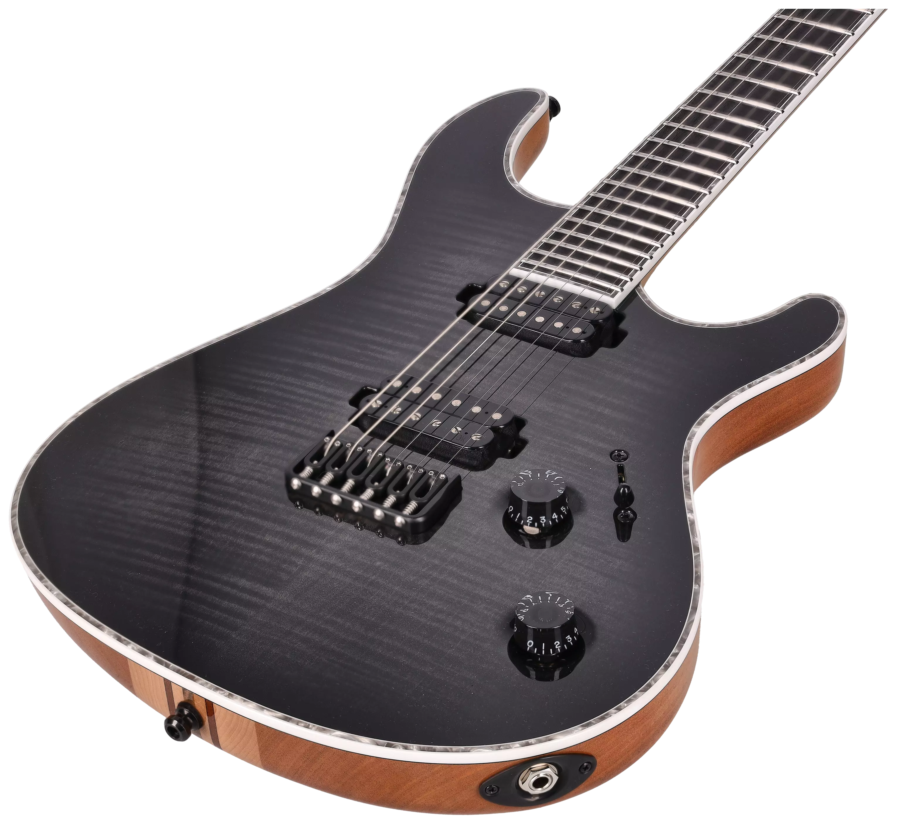 Mayones Regius 6 HT FM Graphite Burst #RF2402846 7